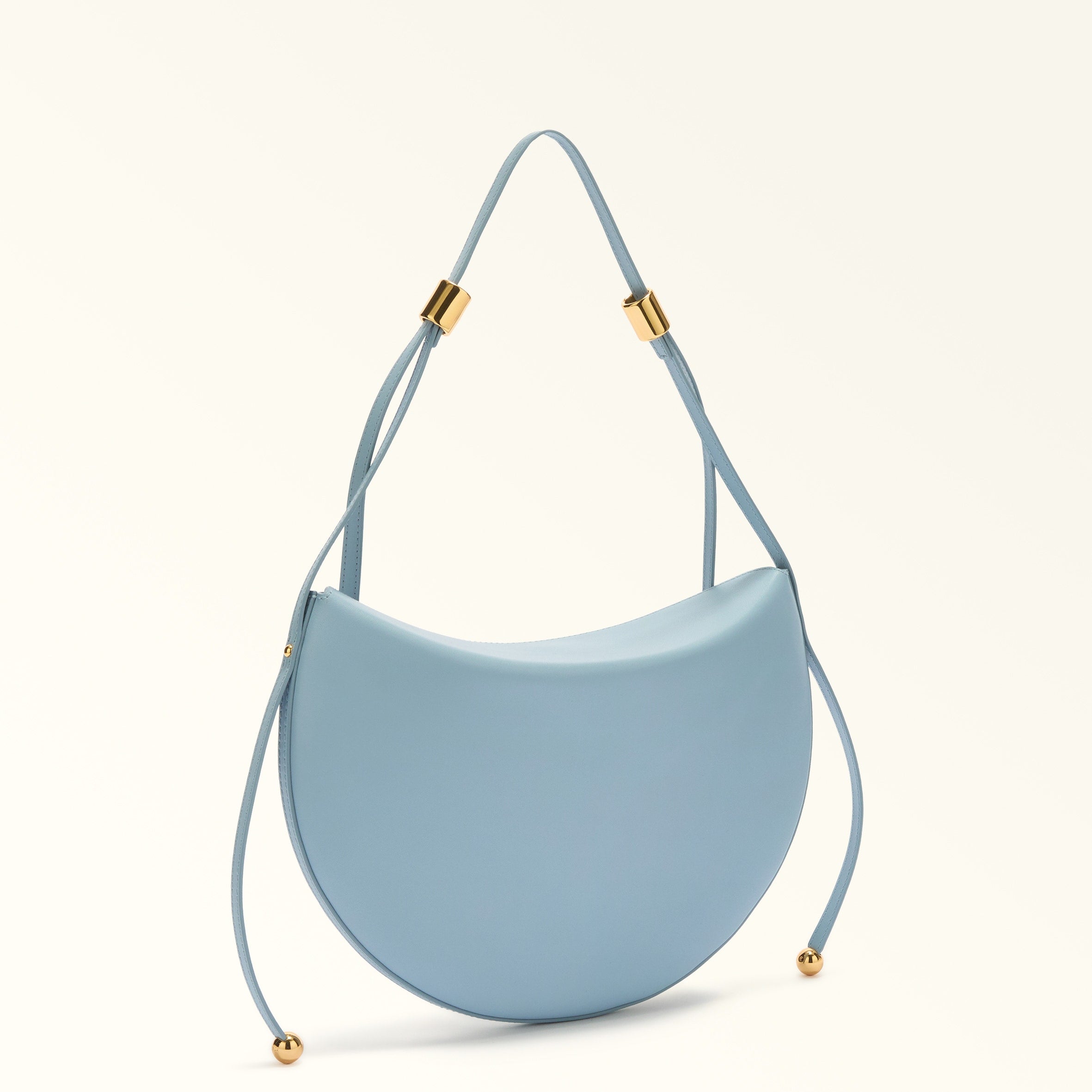 Furla borsa a spalla in pelle "Moonstone" Azzurro WB01868.CDZ00 CARTA DA ZUCCHER