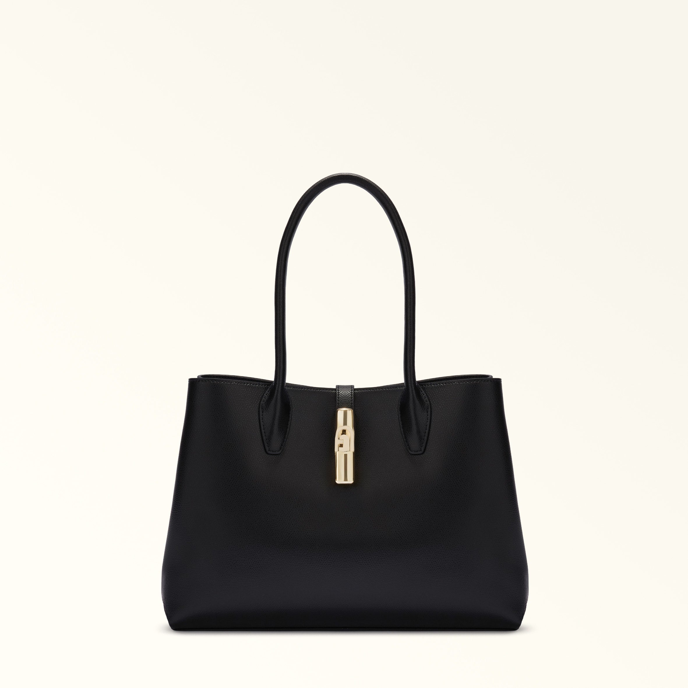 Furla borsa shopping in pelle "Goccia" Nero WB01978.O6000 NERO