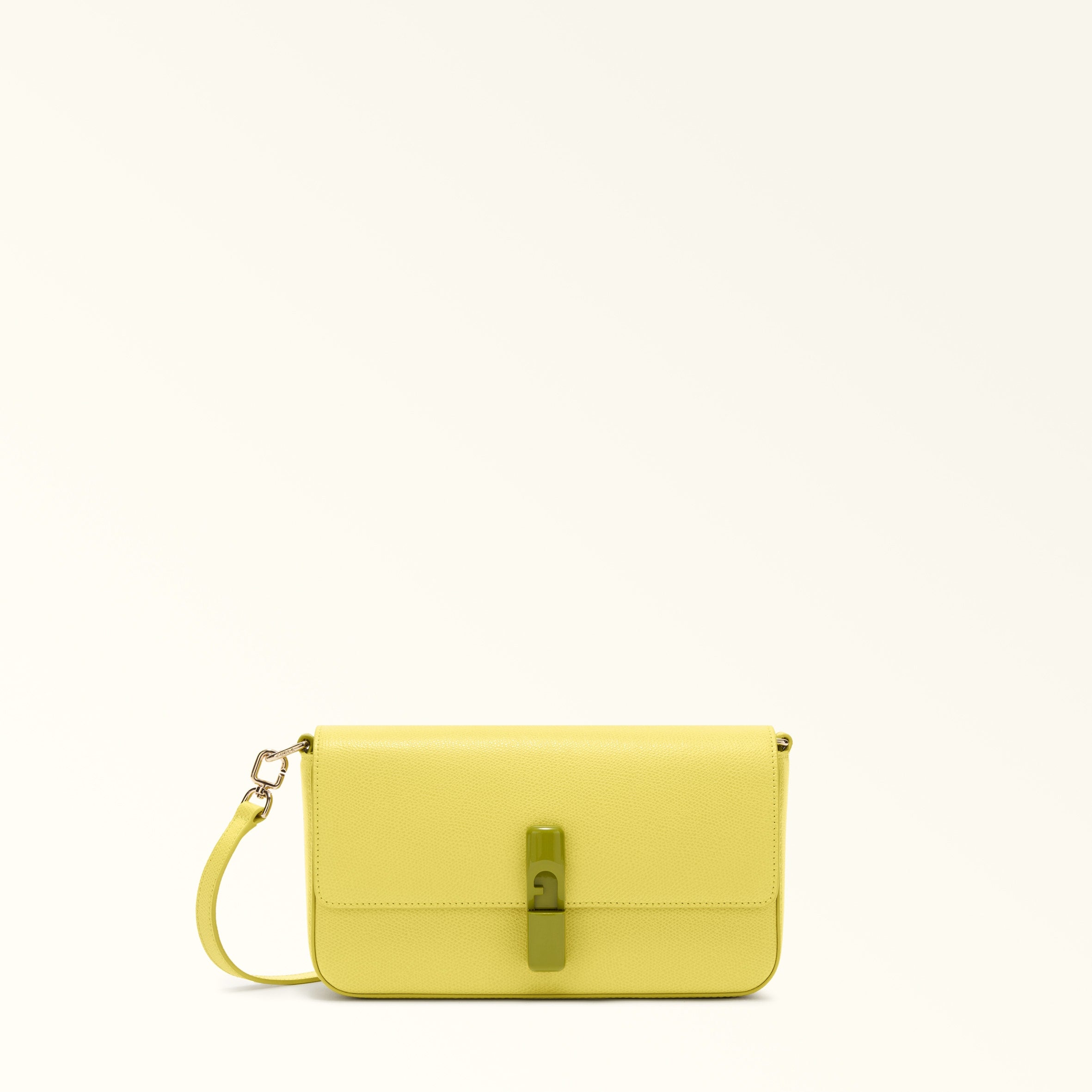 Furla borsa a tracolla in pelle "Iride" Giallo WB01826.4490S MUDEC YELLOW