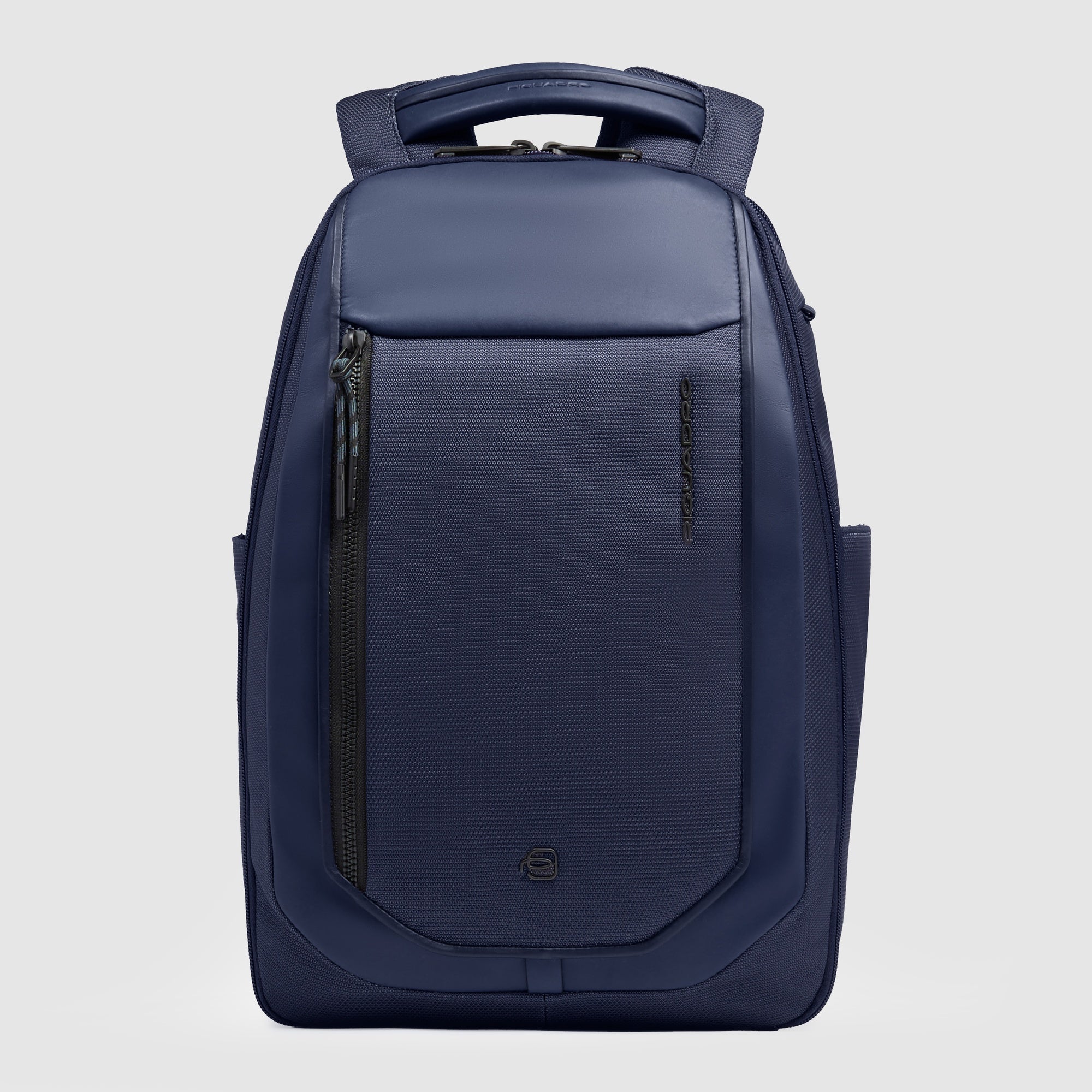 Piquadro zaino in tessuto e pelle "Lyss" Blu CA6927S143BM.BLU