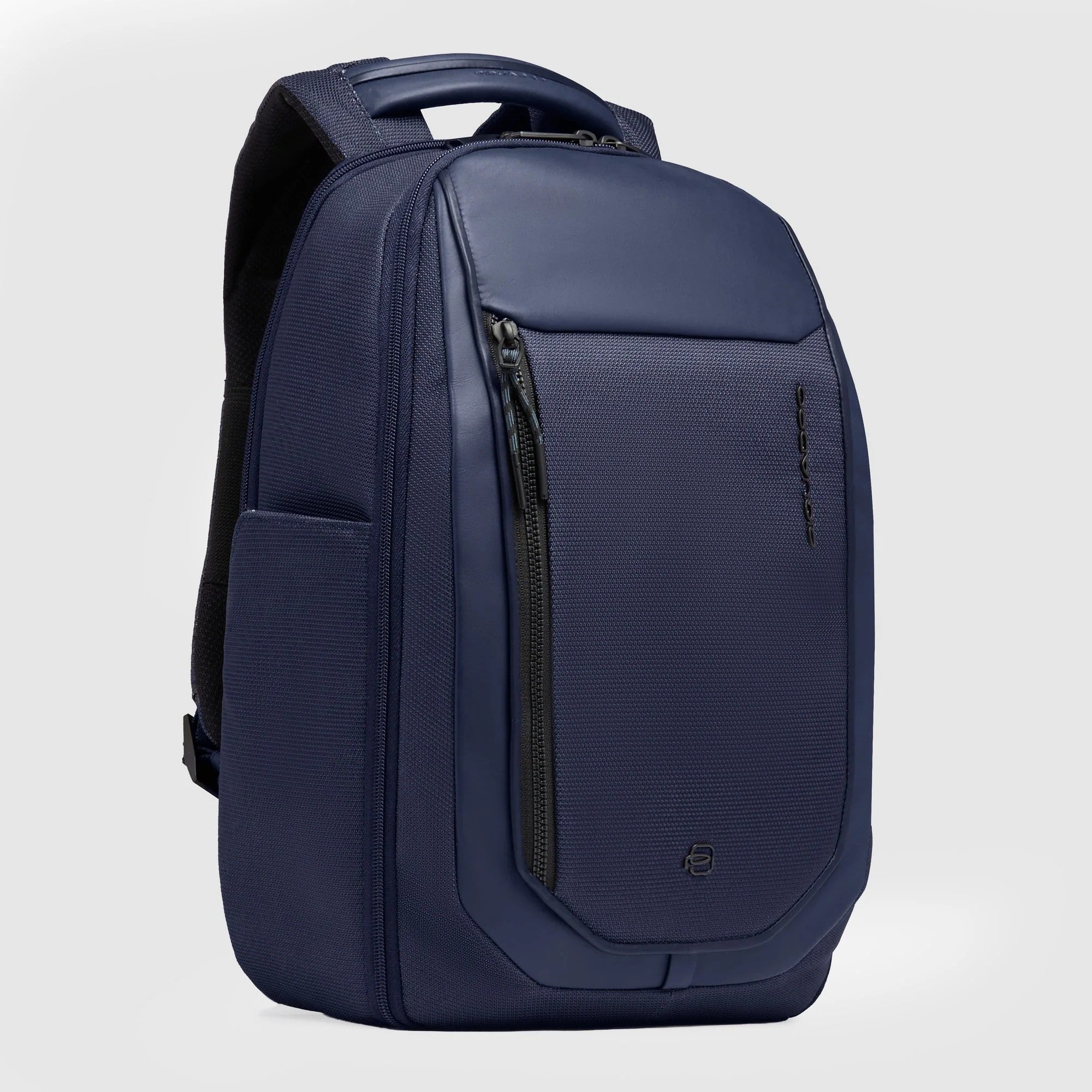 Piquadro zaino in tessuto e pelle "Lyss" Blu CA6927S143BM.BLU