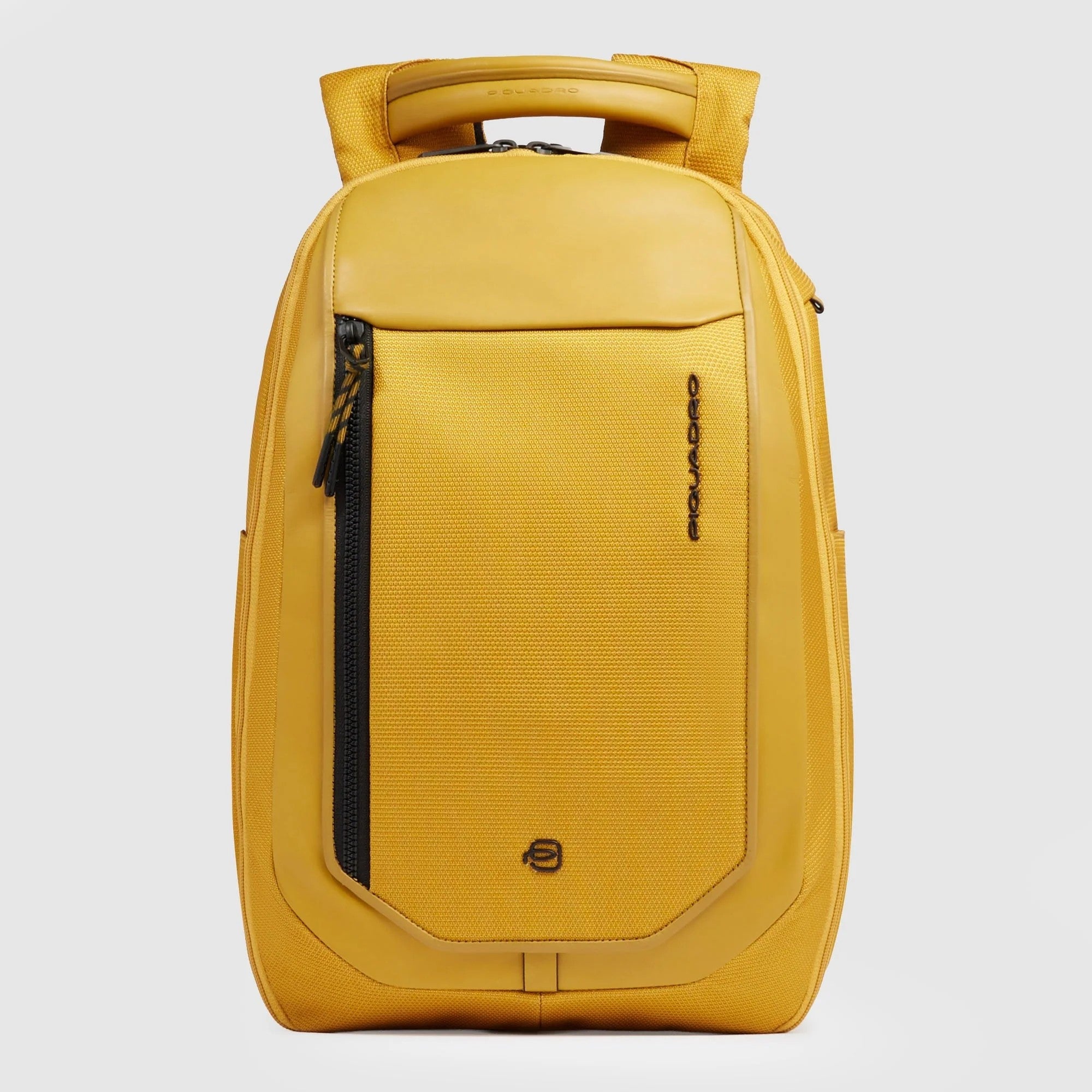 Piquadro zaino in tessuto e pelle "Lyss" Giallo CA6927S143BM.G
