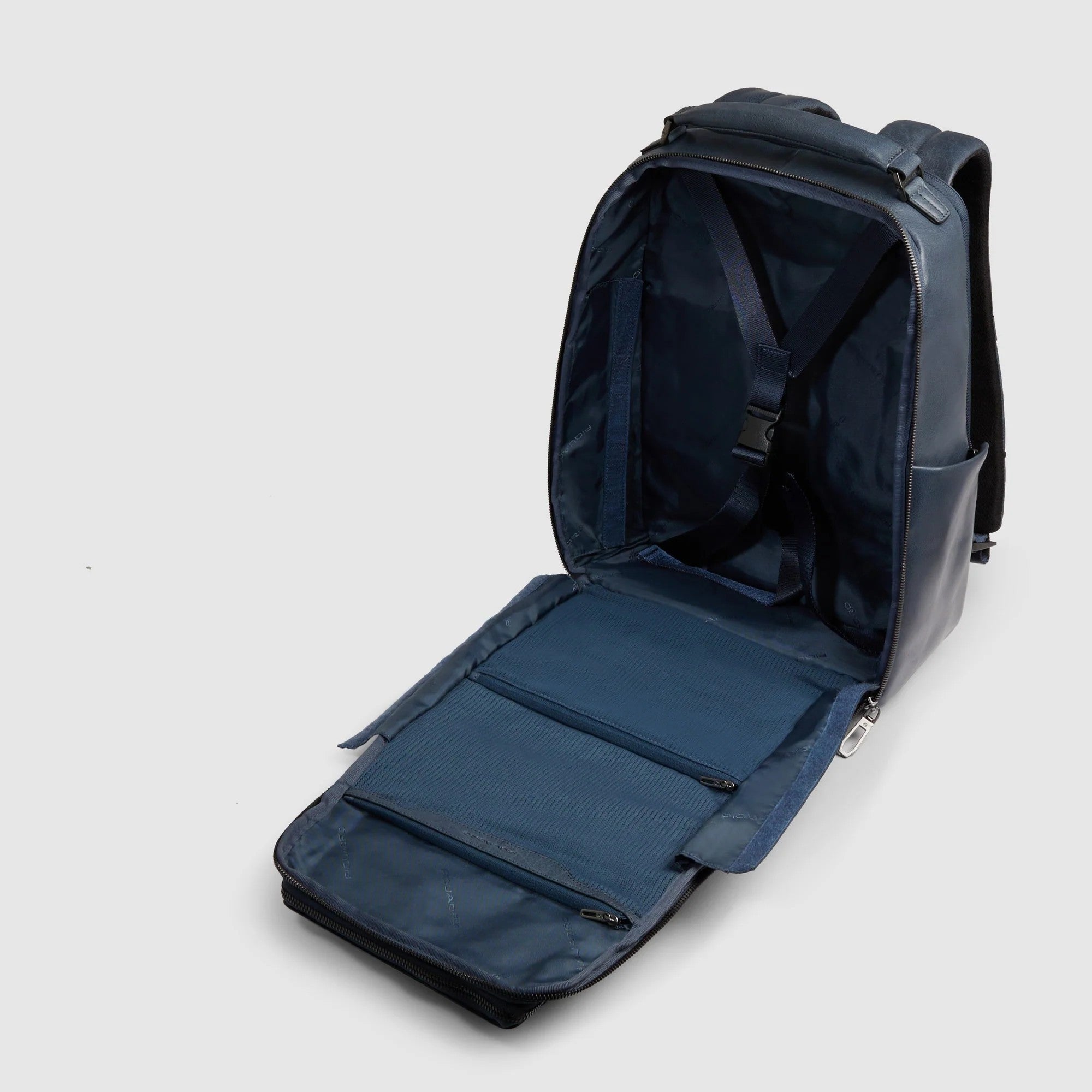 Piquadro zaino in pelle "Solm" Blu CA7021S141.AV