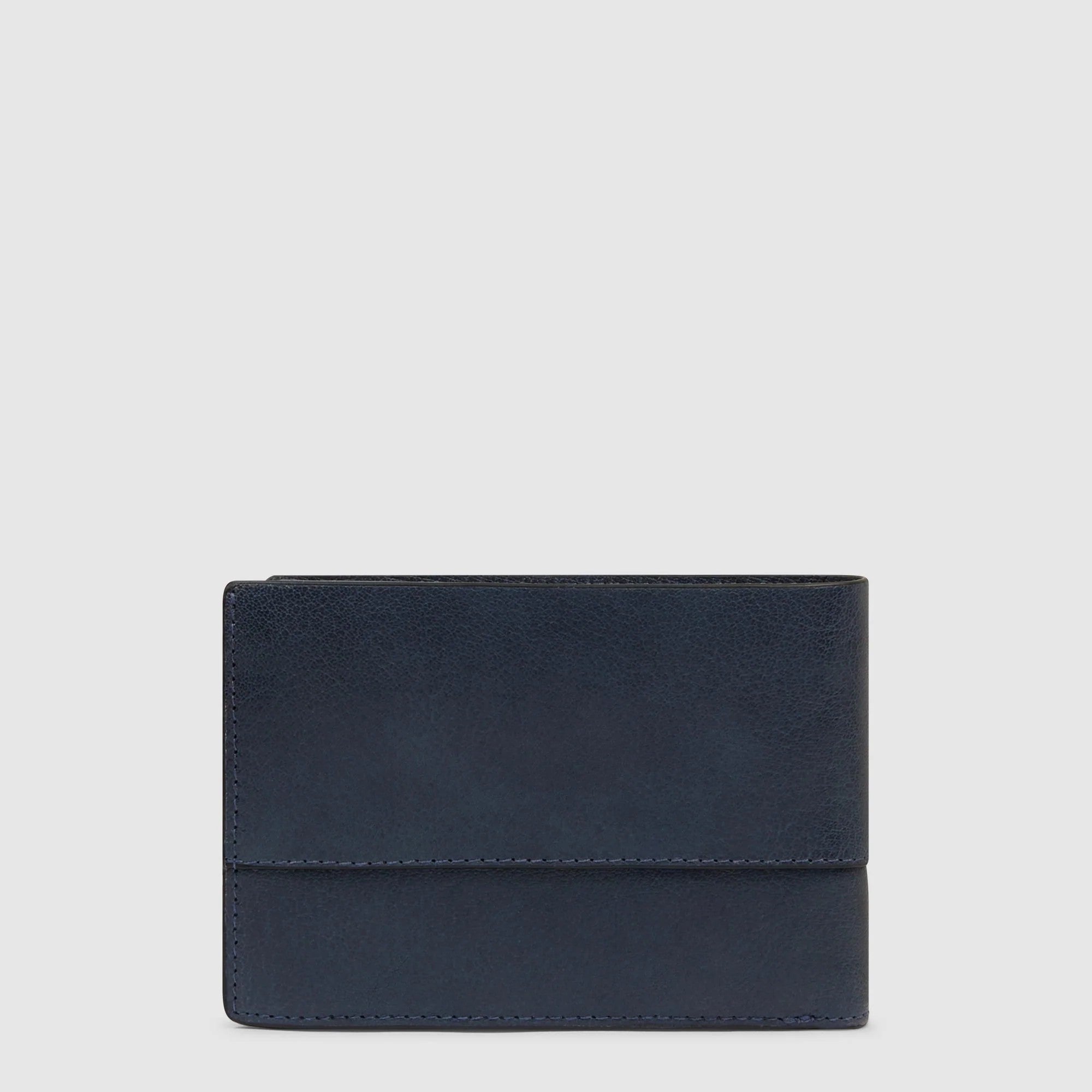 Piquadro portafogli in pelle "Solm" Blu PU1392S141.AV