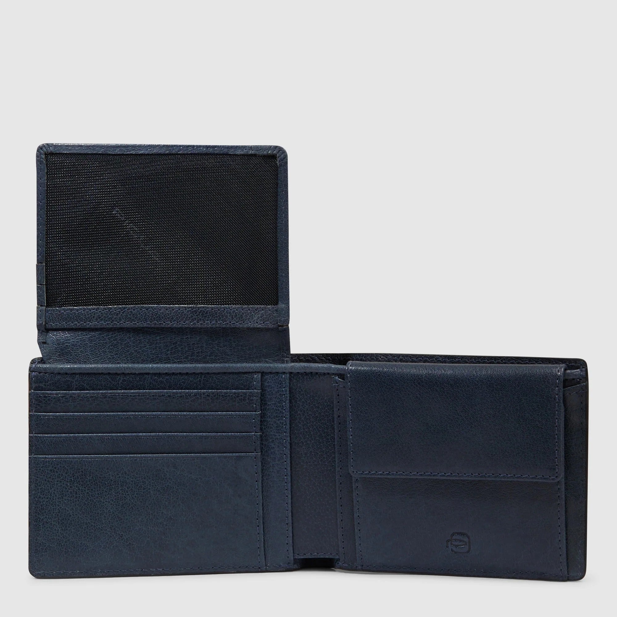 Piquadro portafogli in pelle "Solm" Blu PU1392S141.AV