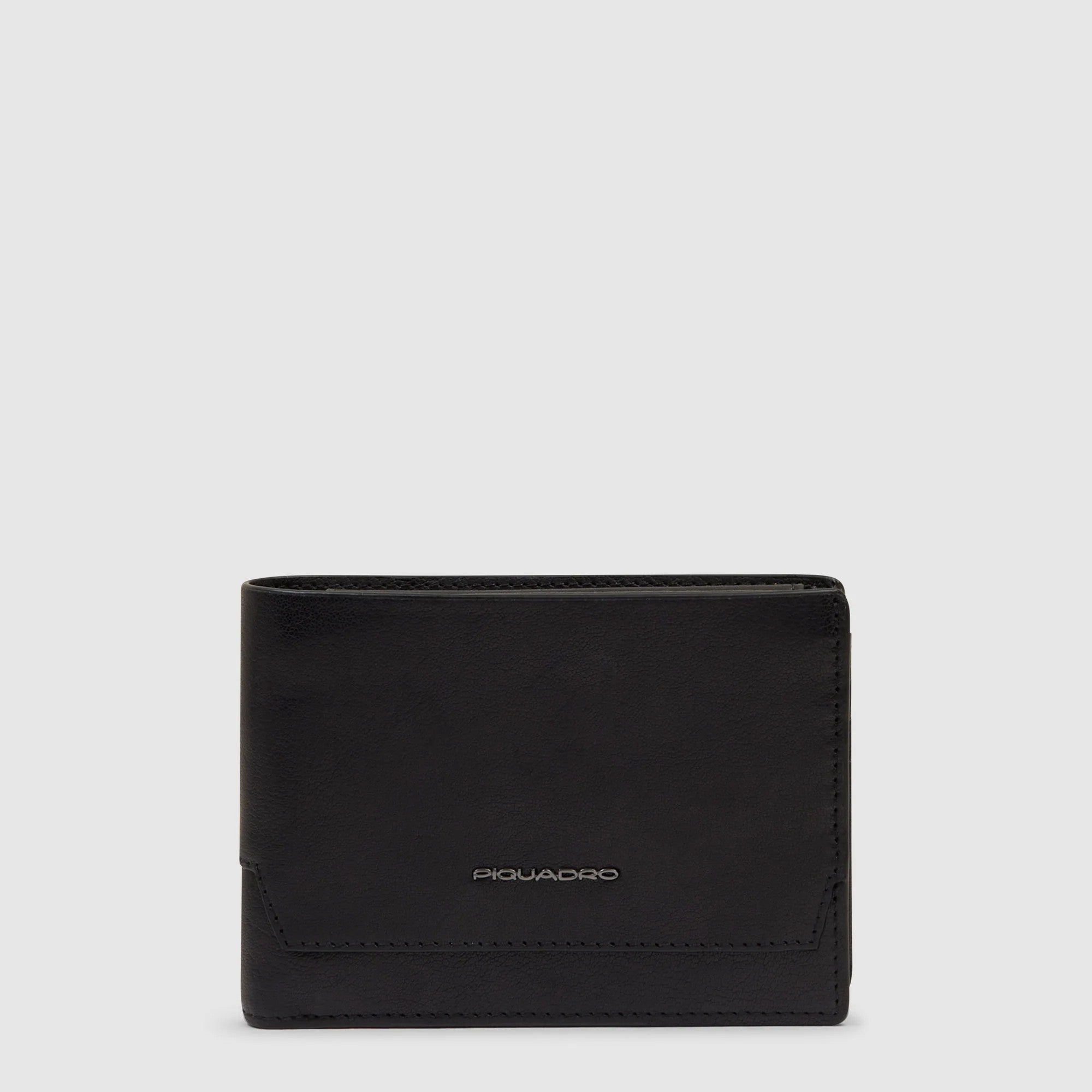 Piquadro portafogli in pelle "Solm" Nero PU1392S141.N