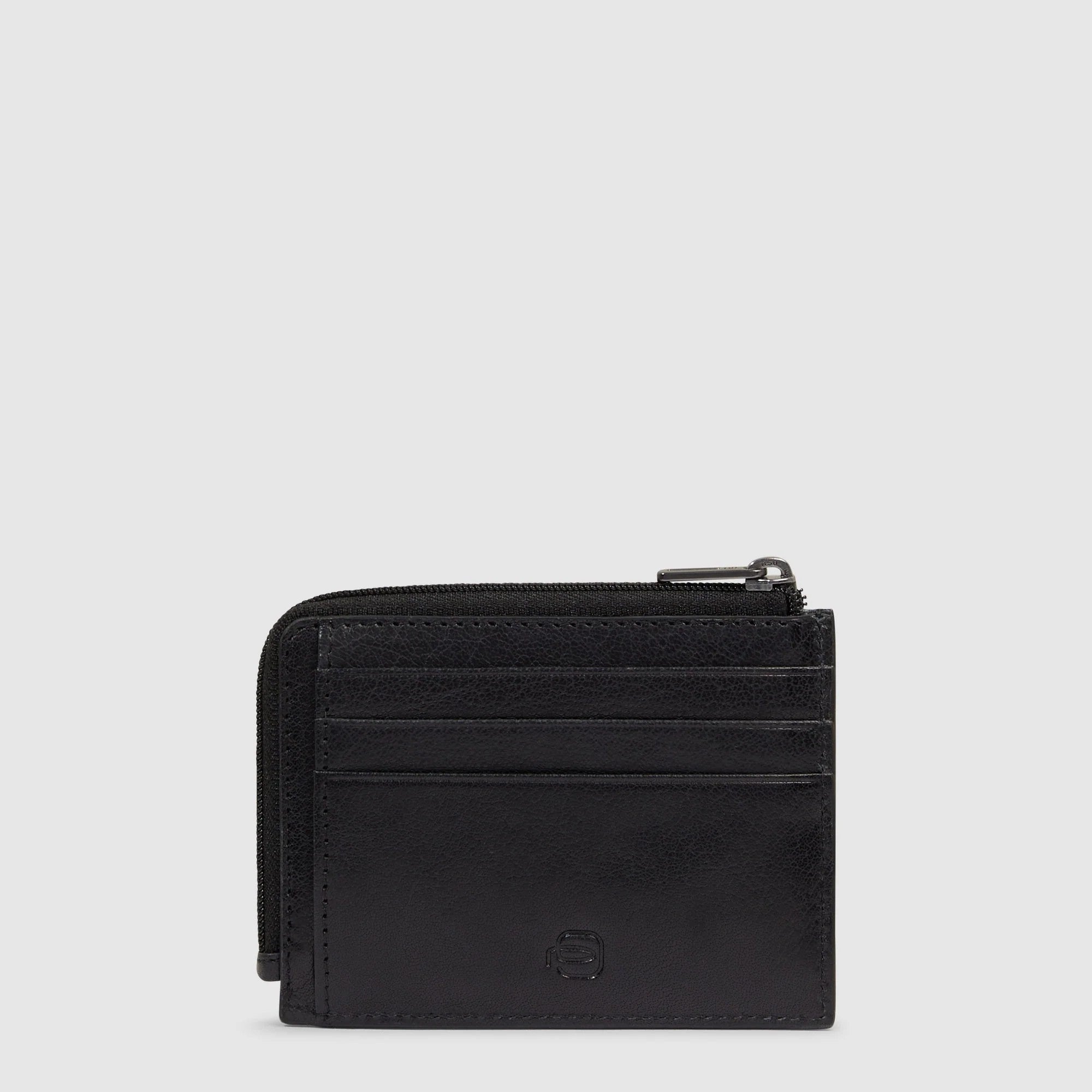 Piquadro porta carte di credito in pelle "Solm" Nero PP4822S141.N