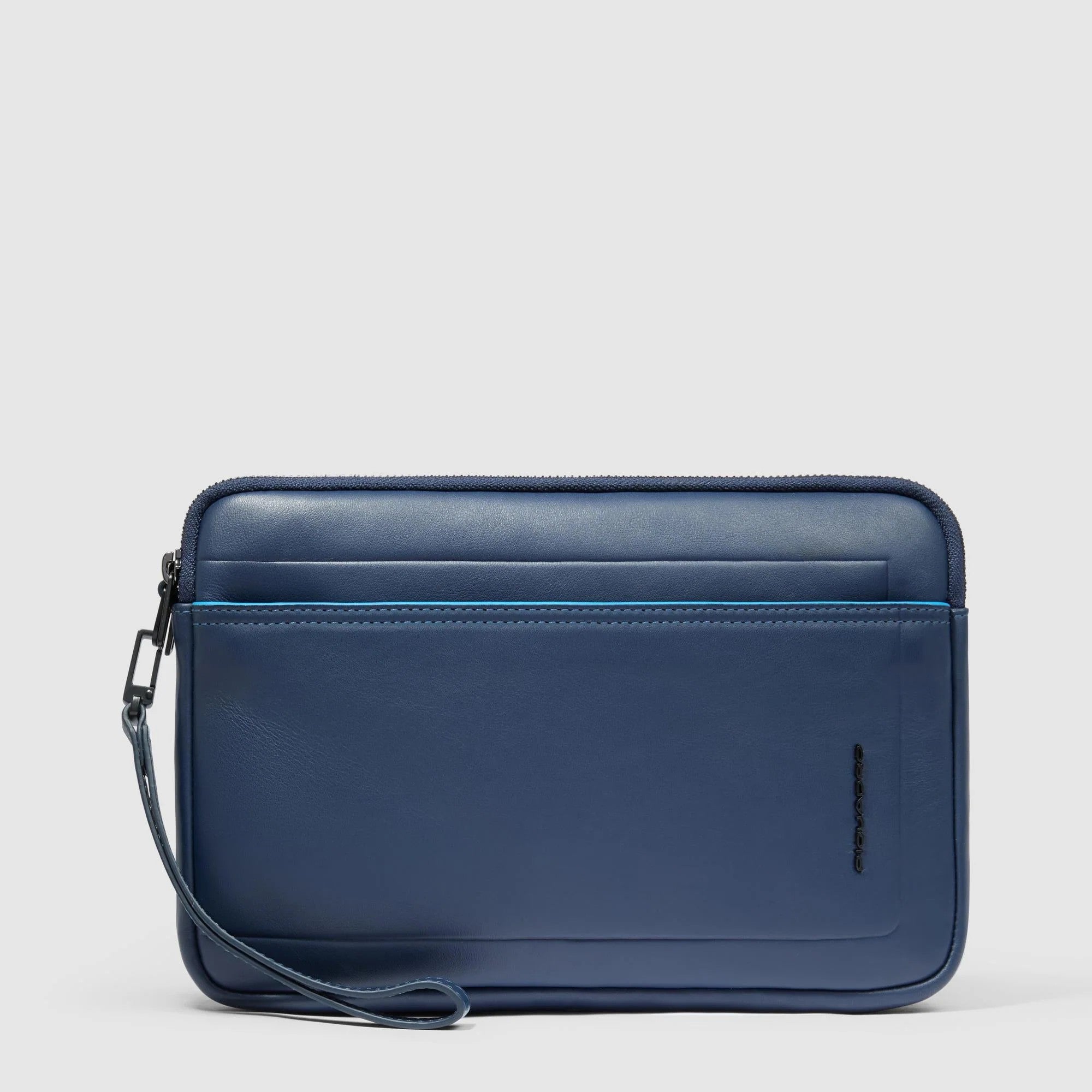 Piquadro pochette in pelle "S138" Blu AC6156S138R.AV2