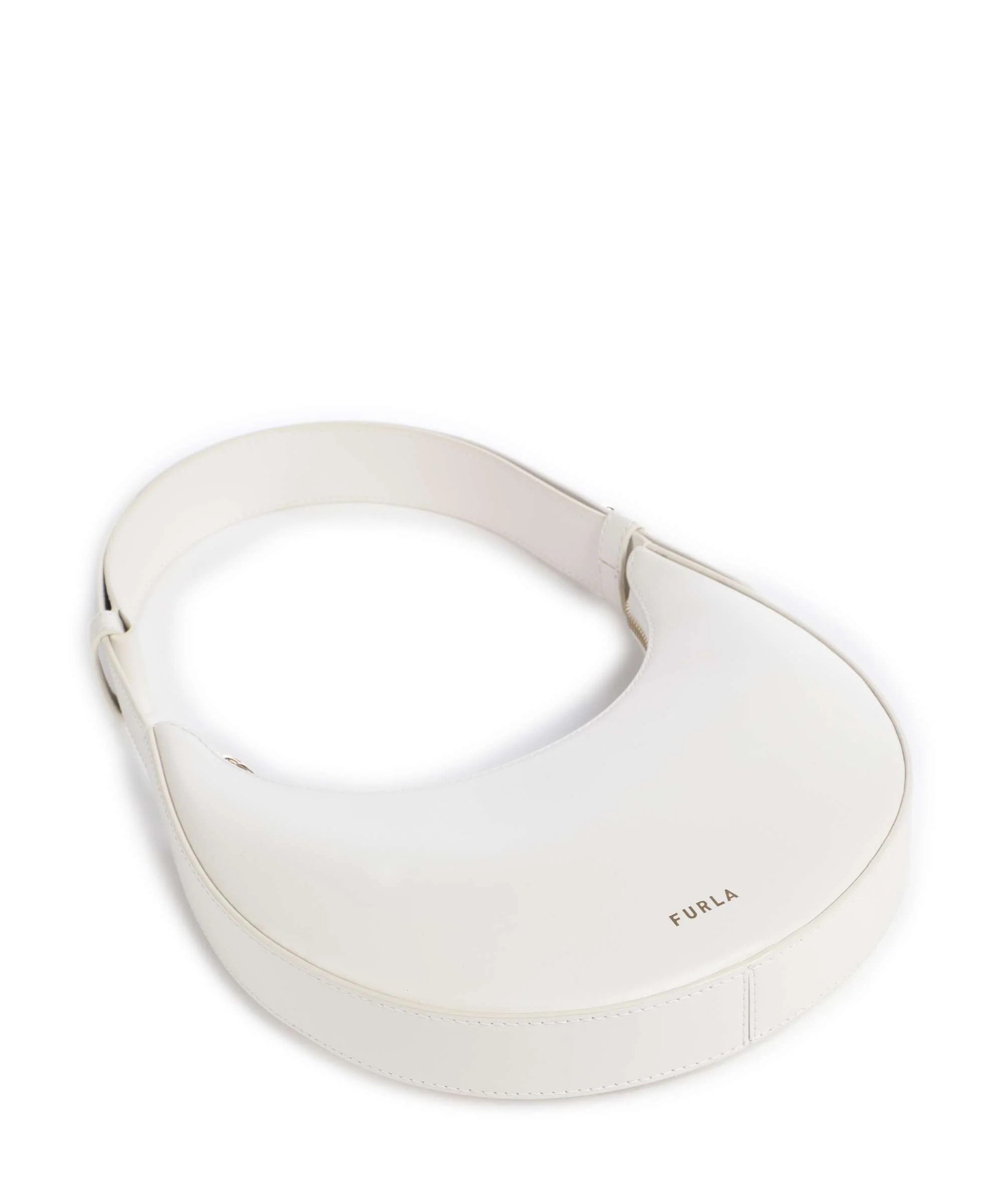 Furla borsa a spalla in pelle "Furla Delizia" Bianco WE00649.01B00 TALCO