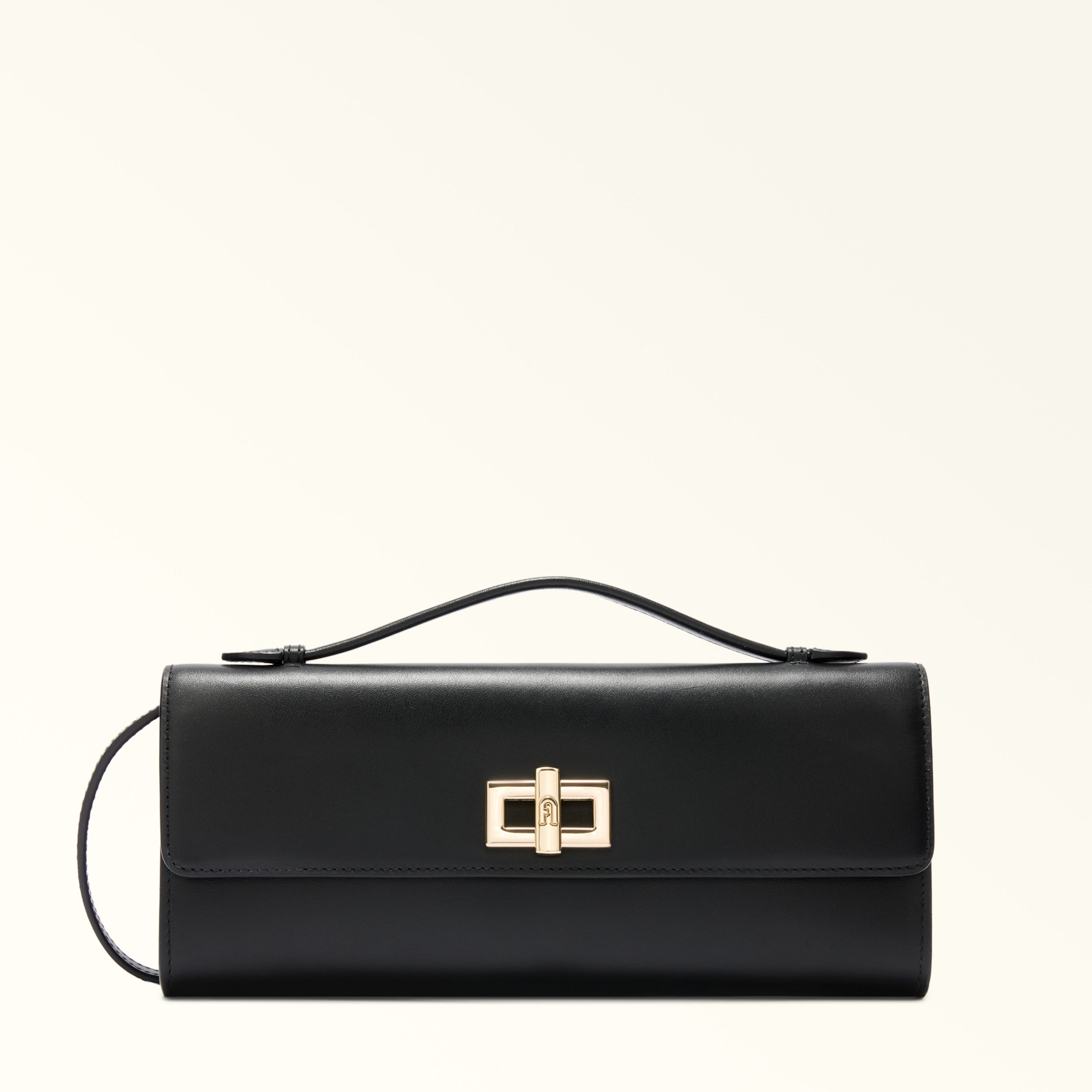 Furla borsa a mano in pelle "Clara" Nero WE00841.O6000 NERO