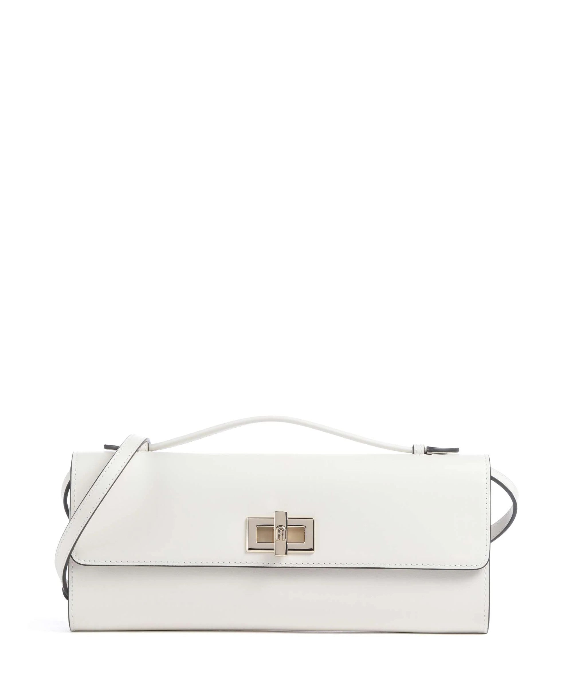 Furla borsa a mano in pelle "Clara" Bianco WE00841.01B00 TALCO