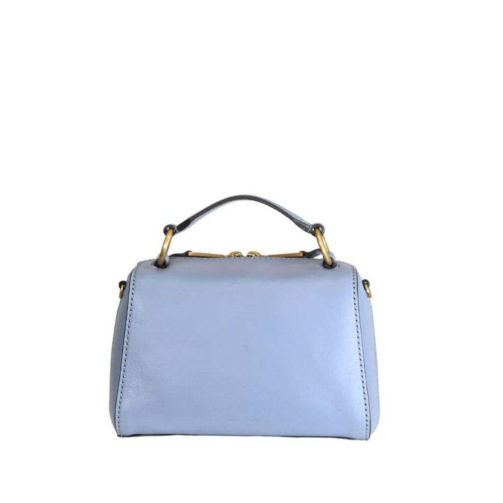The Bridge borsa a mano in pelle "Laura" Azzurro 04180601.00A ACQUA