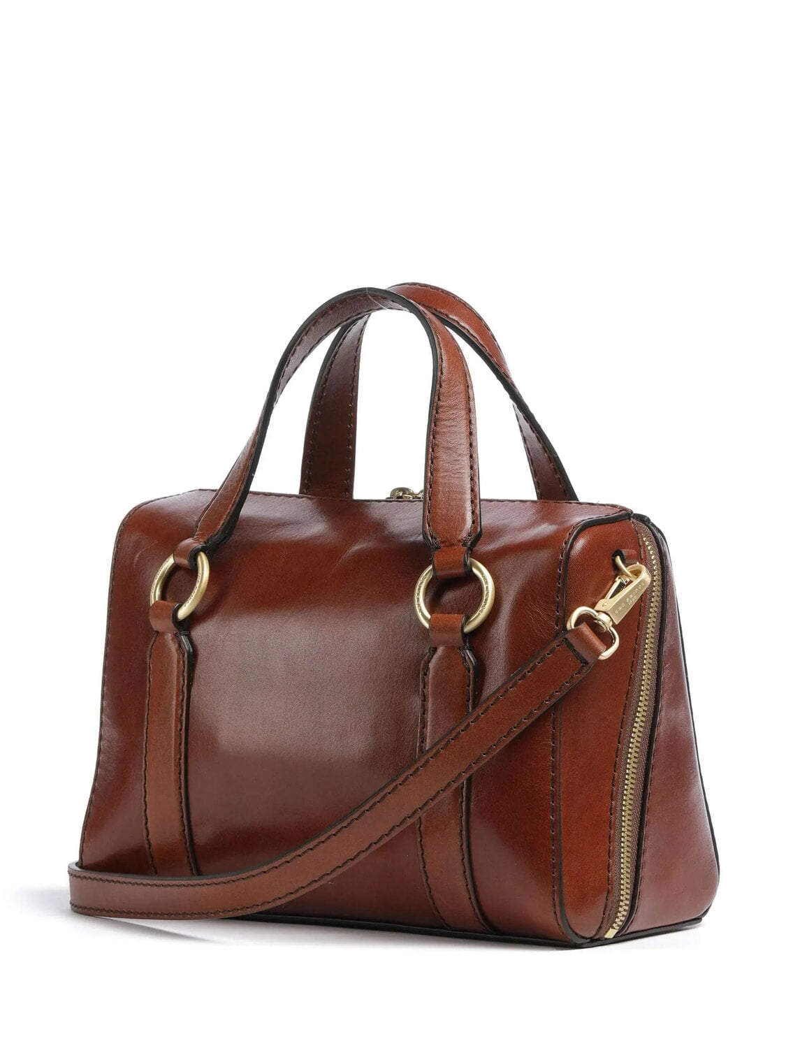 The Bridge borsa a mano in pelle "Laura" Marrone 04181601.14