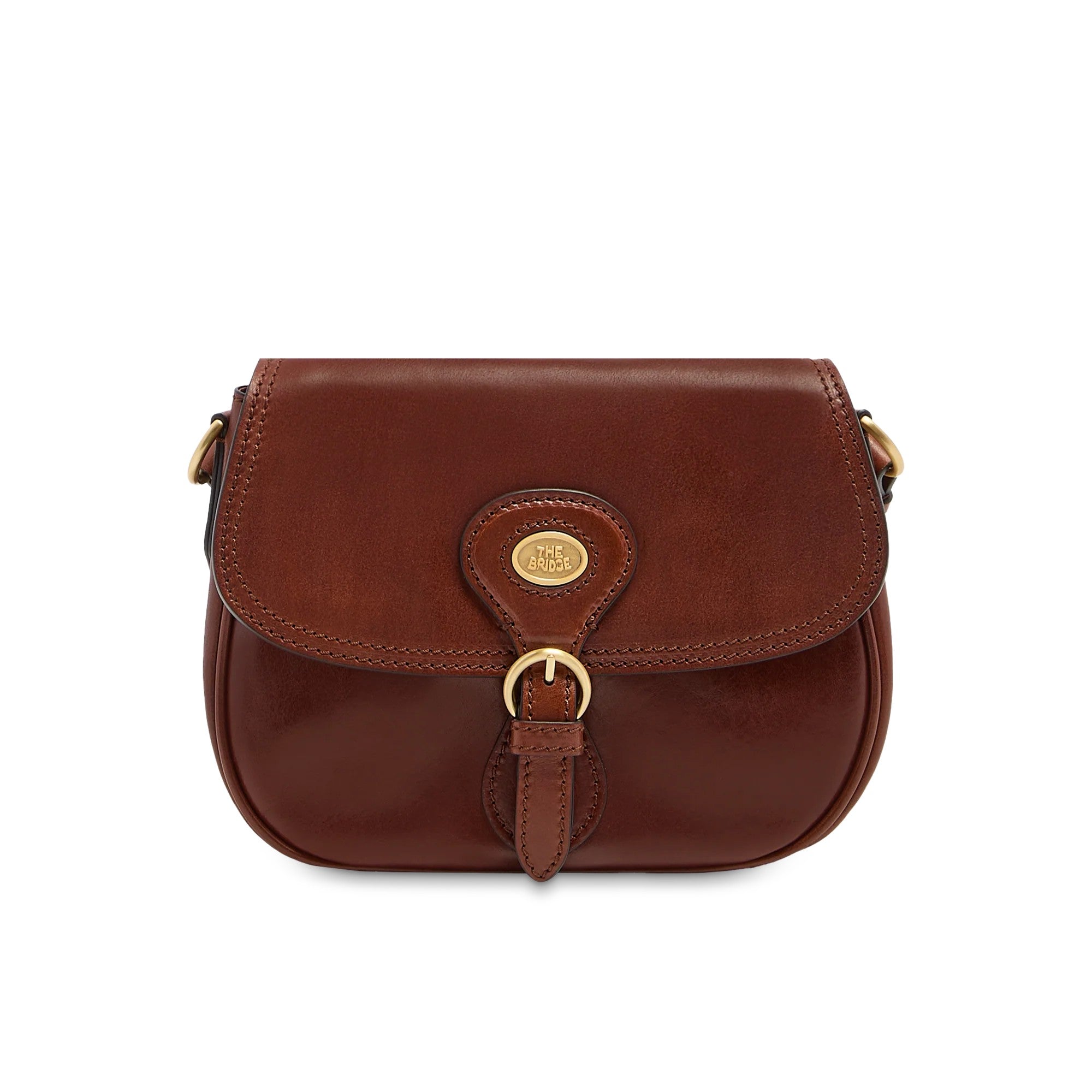 The Bridge borsa a tracolla in pelle "Isadora" Marrone 04531501.14