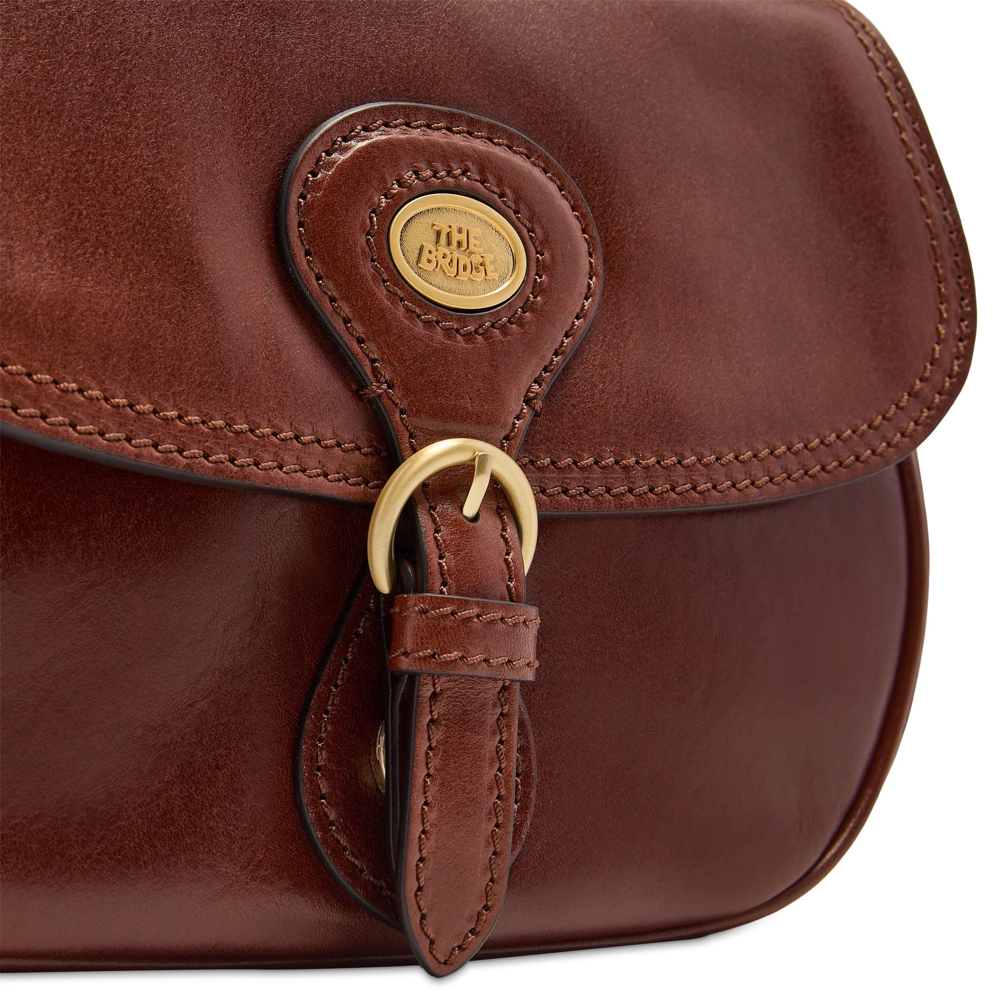 The Bridge borsa a tracolla in pelle "Isadora" Marrone 04531501.14
