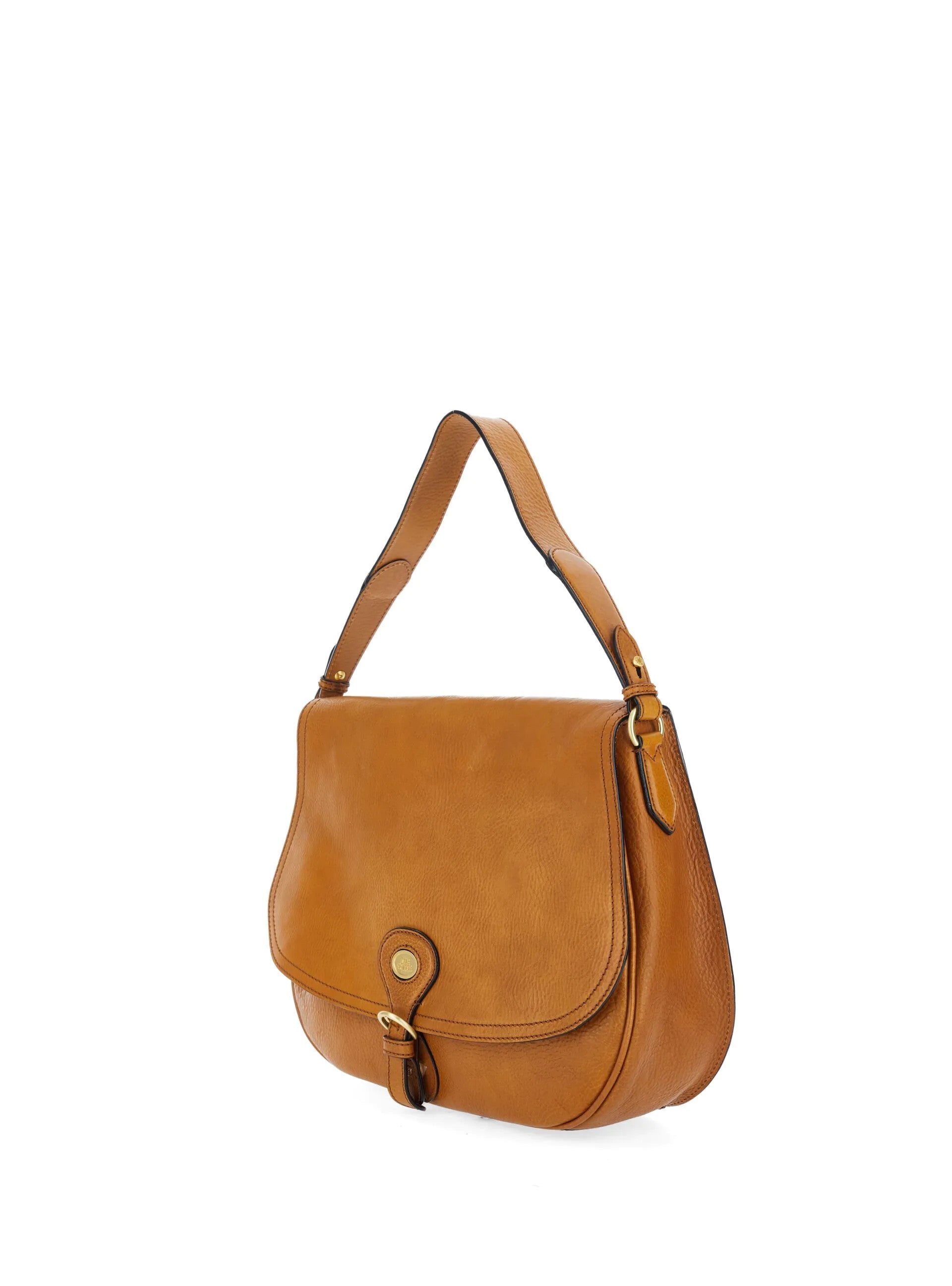 The Bridge borsa a spalla in pelle "Isadora" Cuoio 045335D3.15 COGNAC