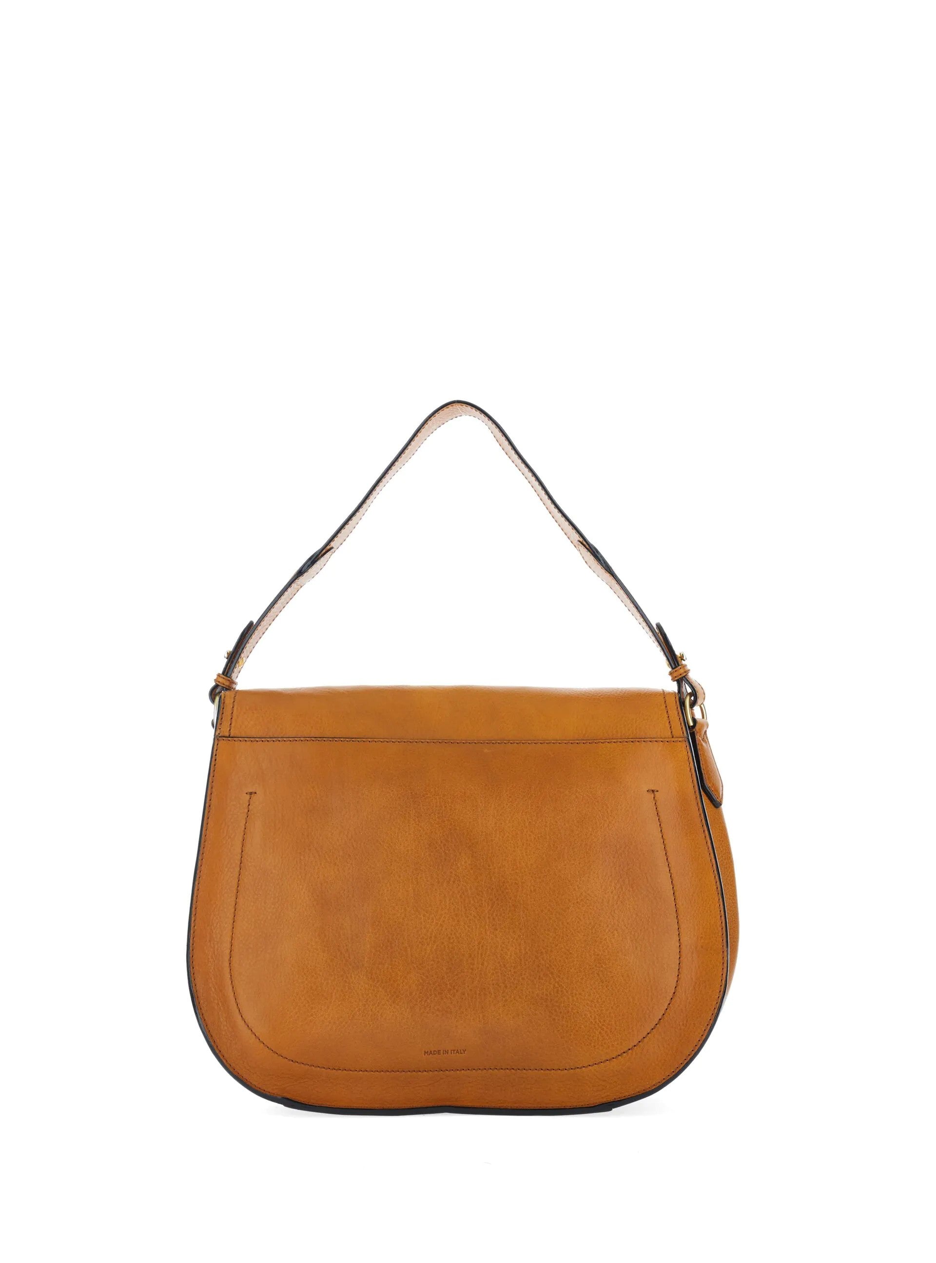 The Bridge borsa a spalla in pelle "Isadora" Cuoio 045335D3.15 COGNAC