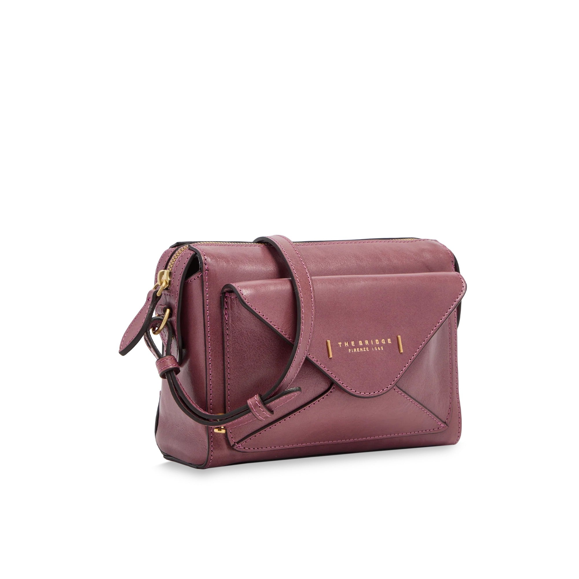 The Bridge borsa a tracolla in pelle "Frida" Rosa 04290401.00B ORCHIDEA
