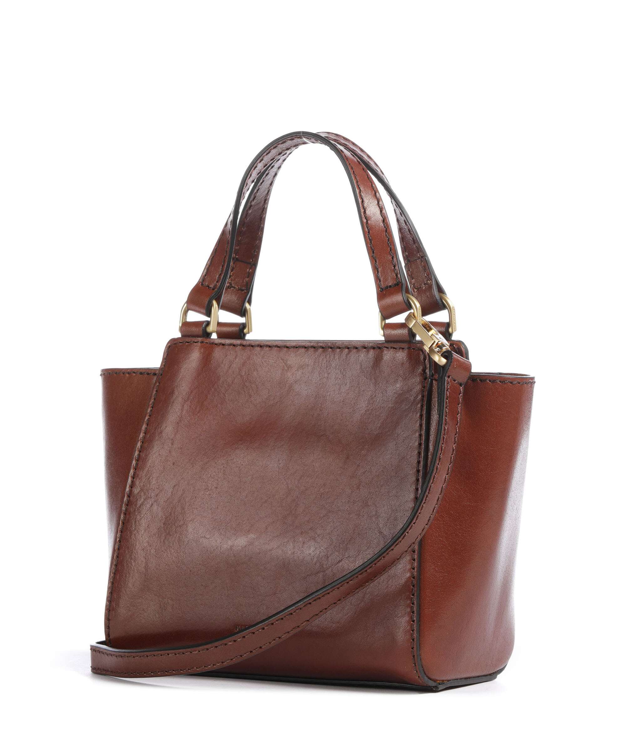The Bridge borsa a mano in pelle "Lucrezia" Marrone 04190601.14
