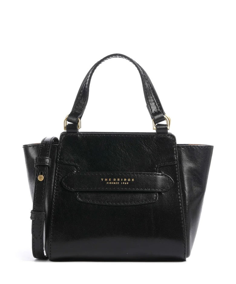 The Bridge borsa a mano in pelle "Lucrezia" Nero 04190601.30