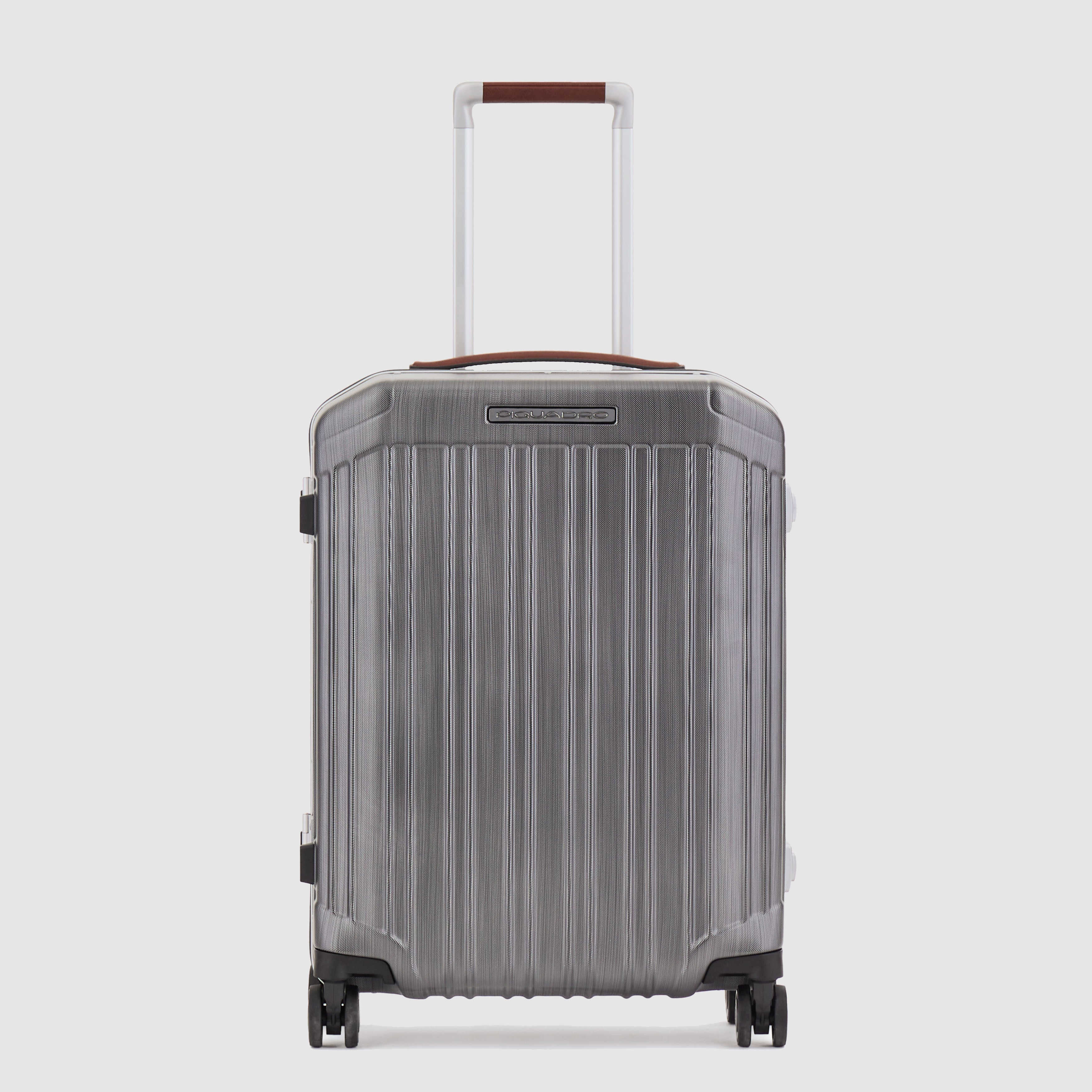 Piquadro trolley cabina in policarbonato "PQLM" Grigio BV4425PQLM.NCU
