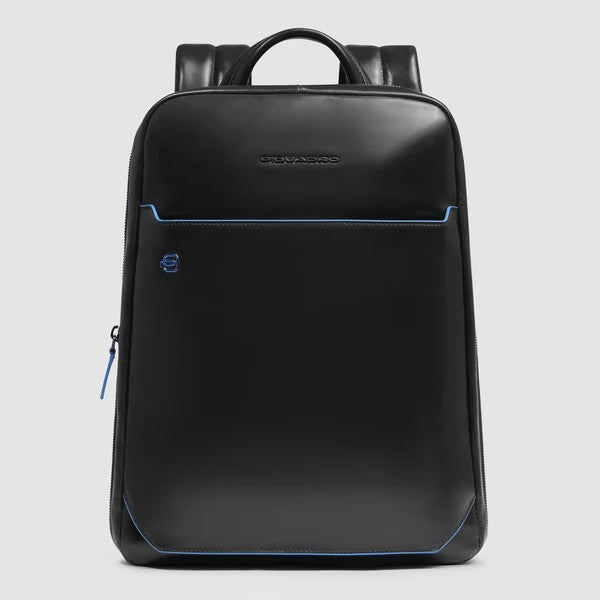 Piquadro zaino in pelle "Blue Square" Nero CA6311B2.N