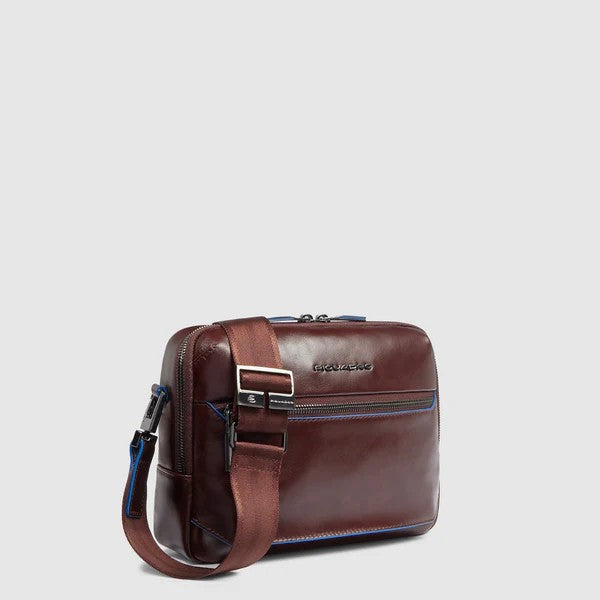 Piquadro borsello in pelle "Blue Square" Marrone CA6588B2.MO
