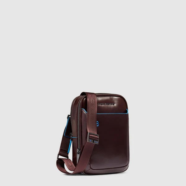 Piquadro borsello in pelle "Blue Square" Marrone CA6811B2.MO