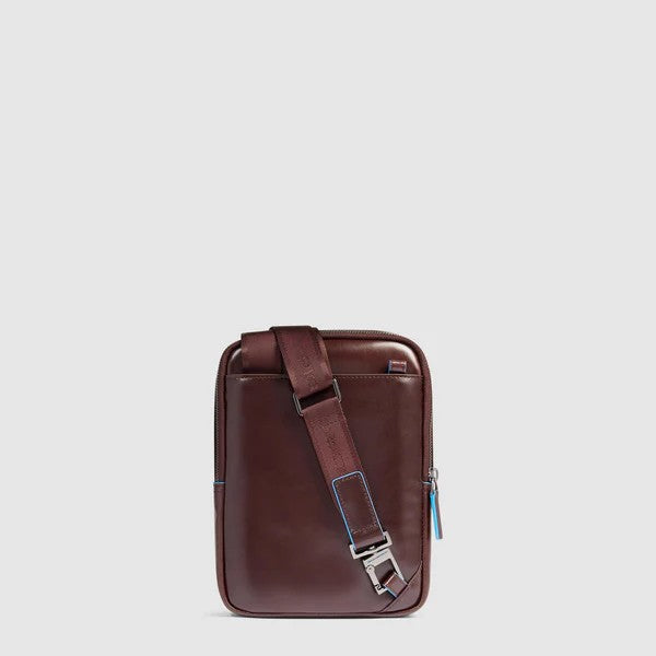Piquadro borsello in pelle "Blue Square" Marrone CA6811B2.MO