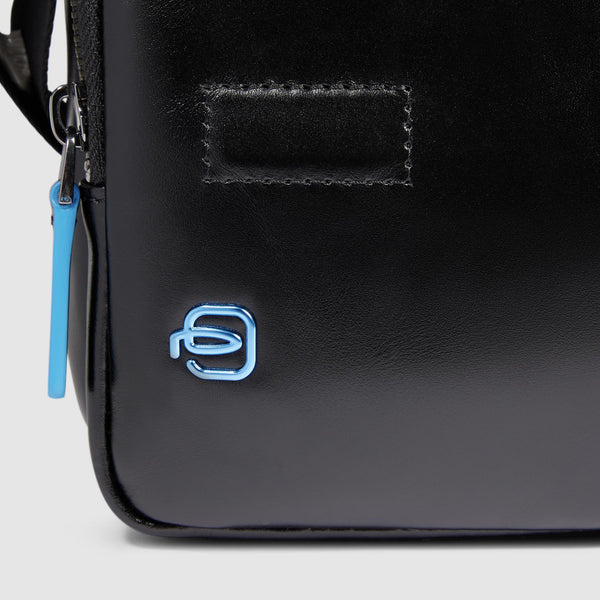 Piquadro messenger in pelle "Blue Square" Nero CA6812B2.N