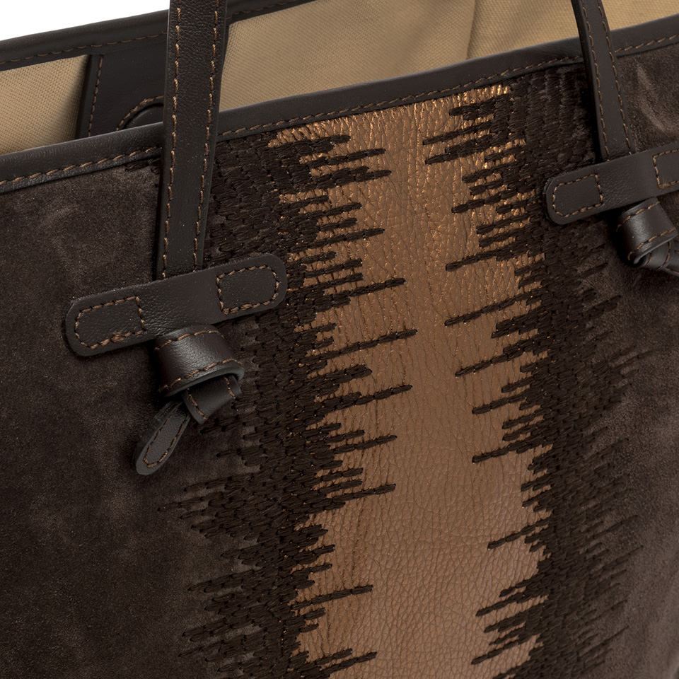 Gianni Chiarini borsa shopping in pelle "Marcella" Marrone BS12110 WNTSN.974 MOKA