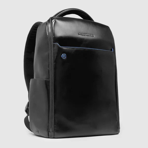 Piquadro zaino in pelle "Blue Square" Nero CA6858B2.N