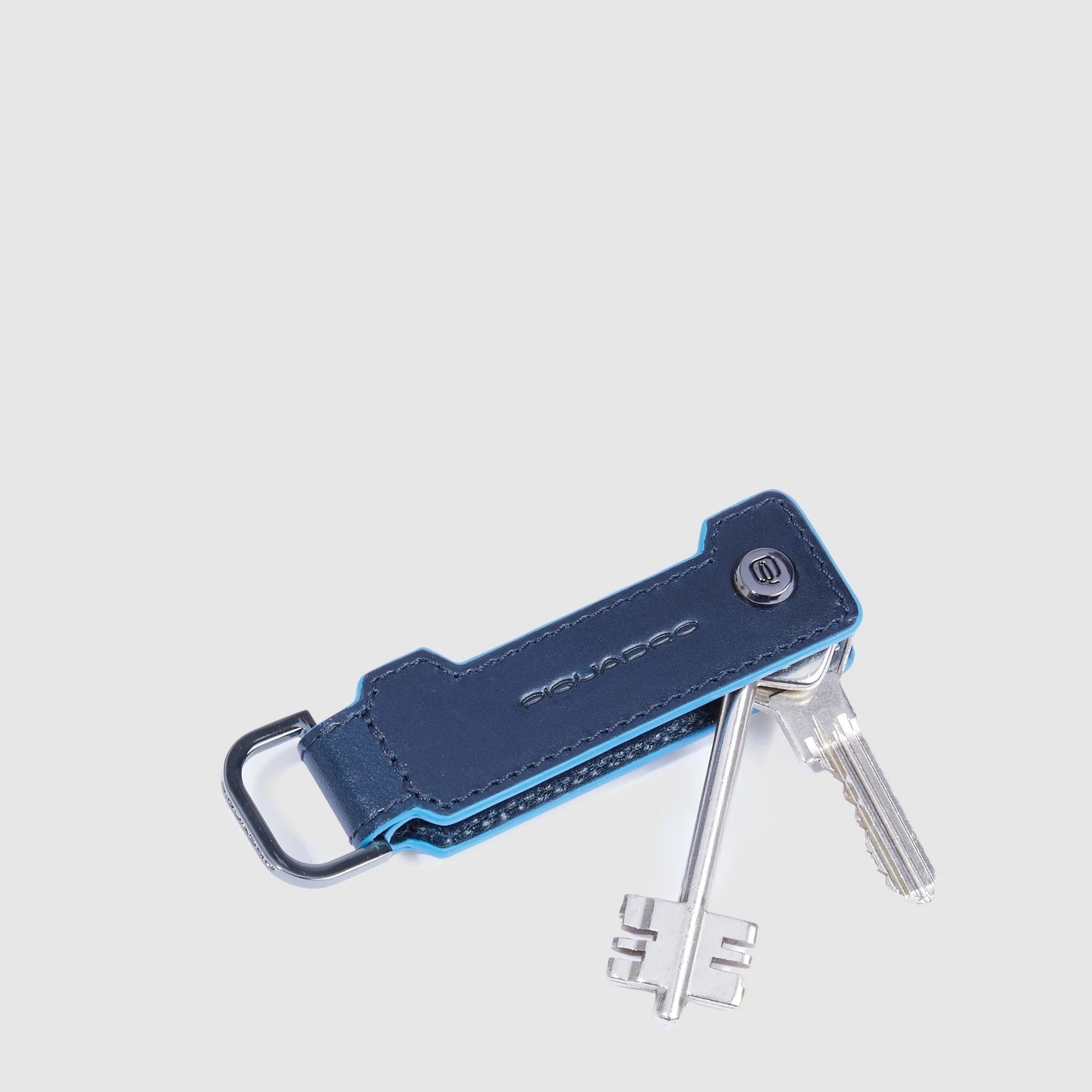 Piquadro portachiavi in pelle "Blue Square" PC7089B2.BLU2
