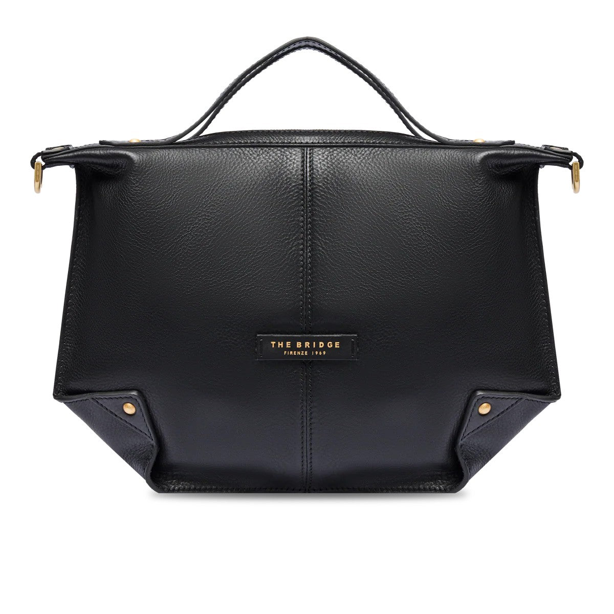 The Bridge borsa a mano in pelle "Icons" Nero 043006D3.30