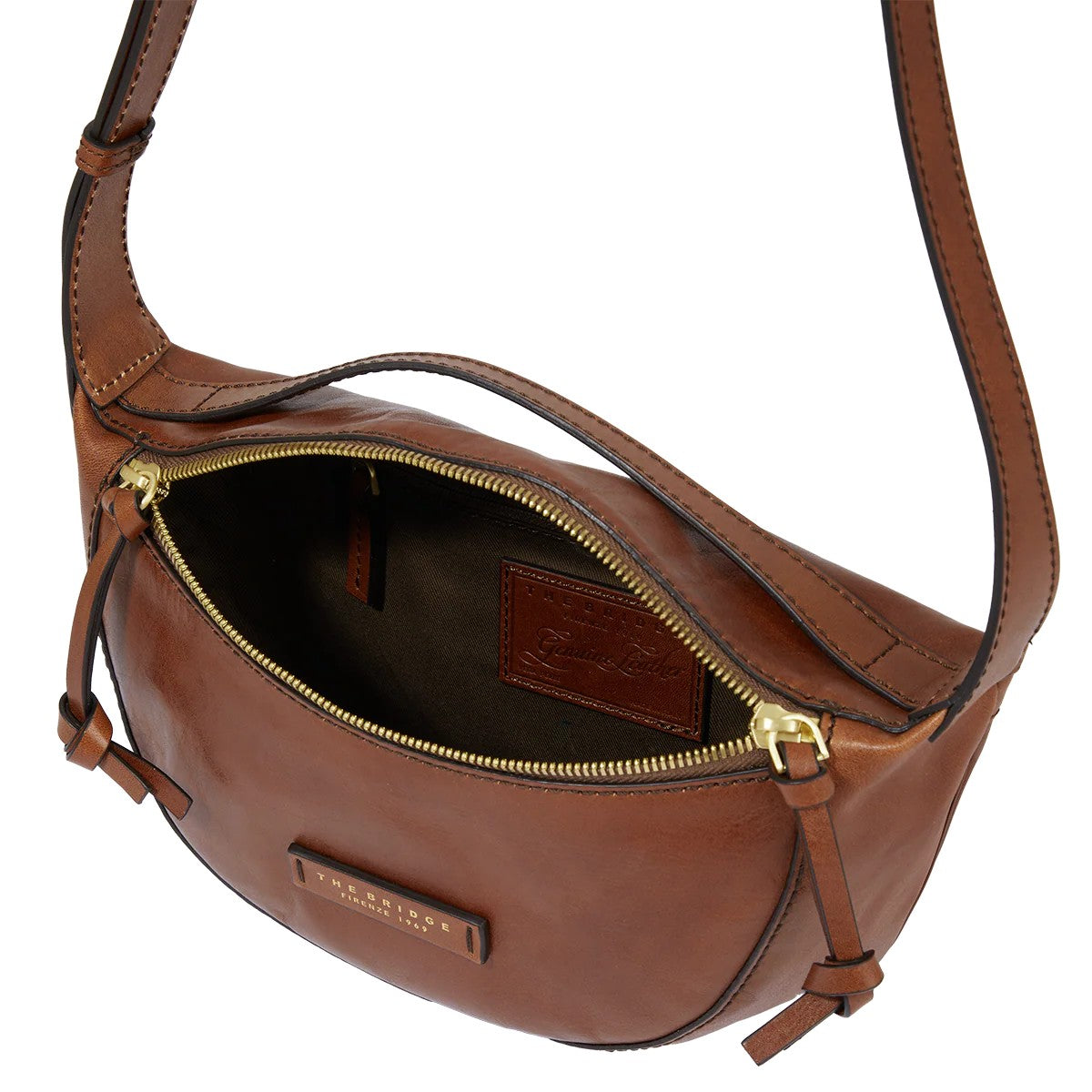 The Bridge marsupio in pelle "Story" Marrone 04411301.14