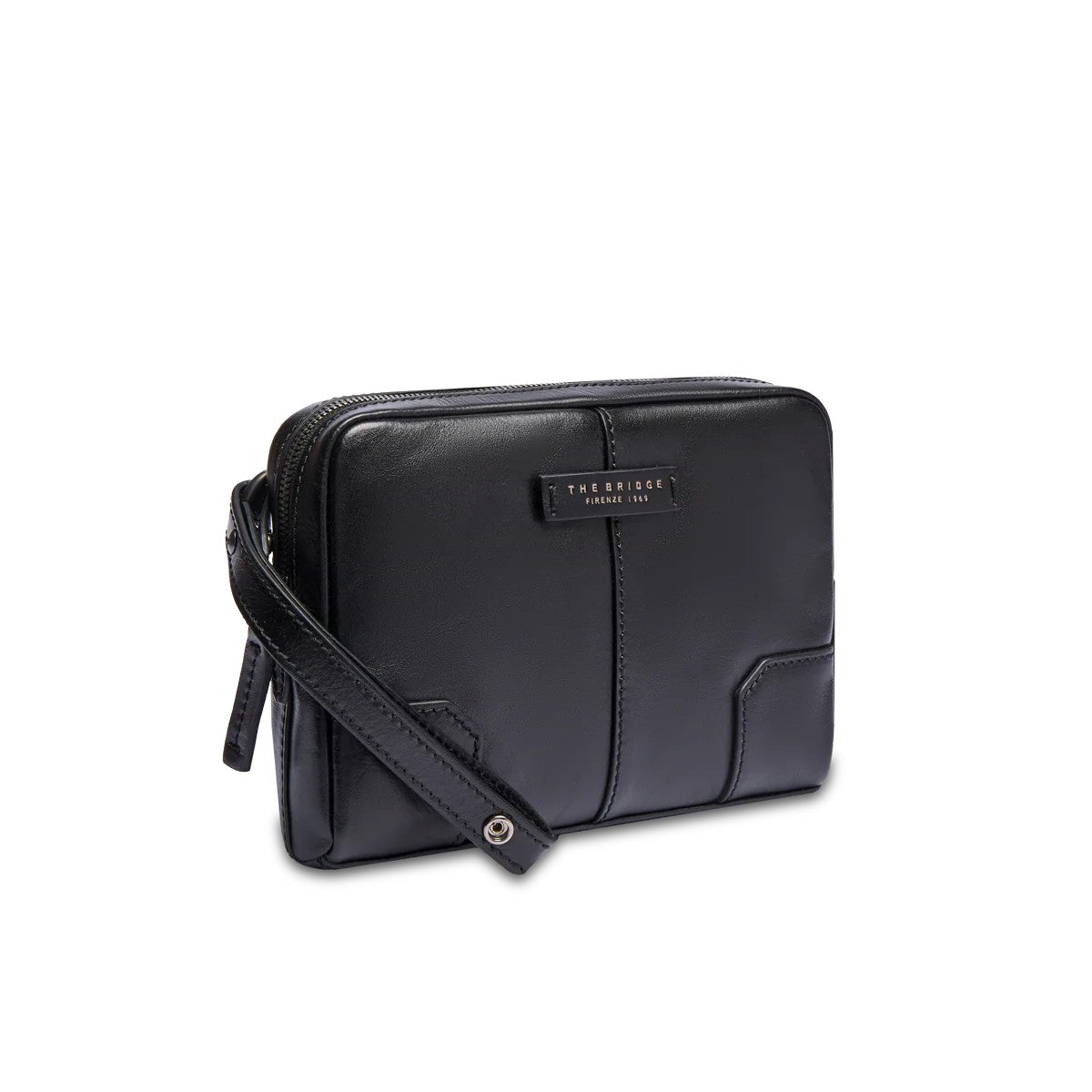 The Bridge pochette in pelle "Story" Nero 09250601.7R