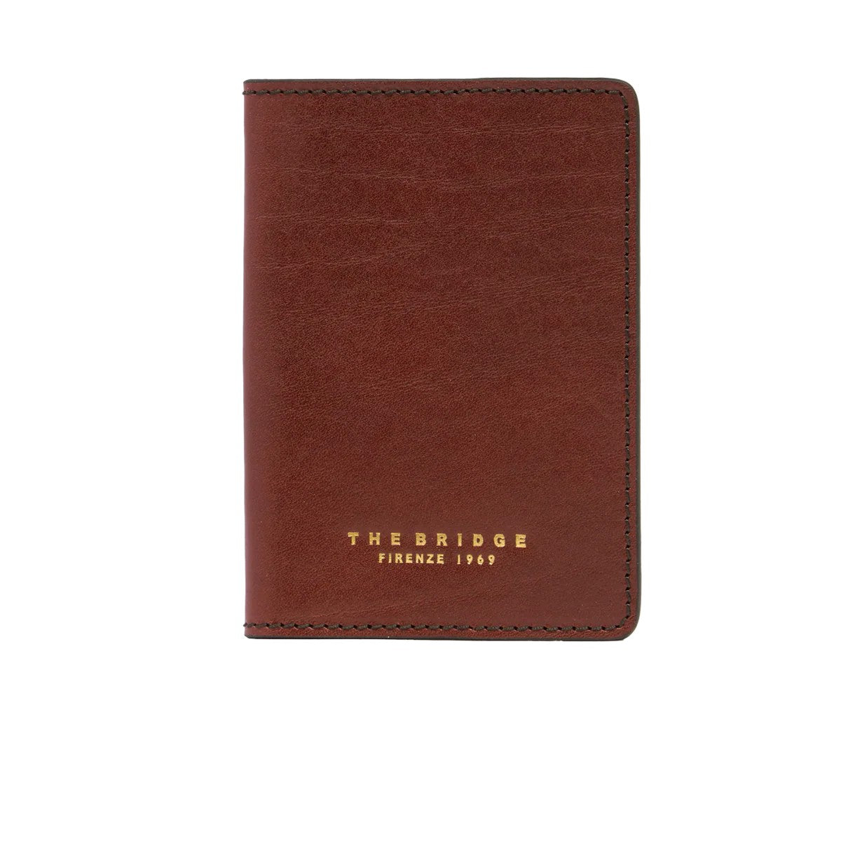 The Bridge porta passaporto in pelle "Lifestyle" Marrone 09811501.14