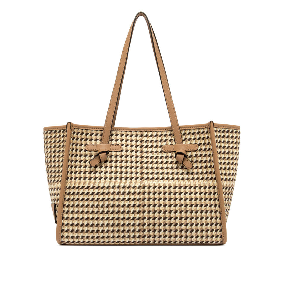 Gianni Chiarini borsa shopping in tessuto e pelle "Marcella" Multicolor BS6849COMM MSQ.14509 TESTA MOR