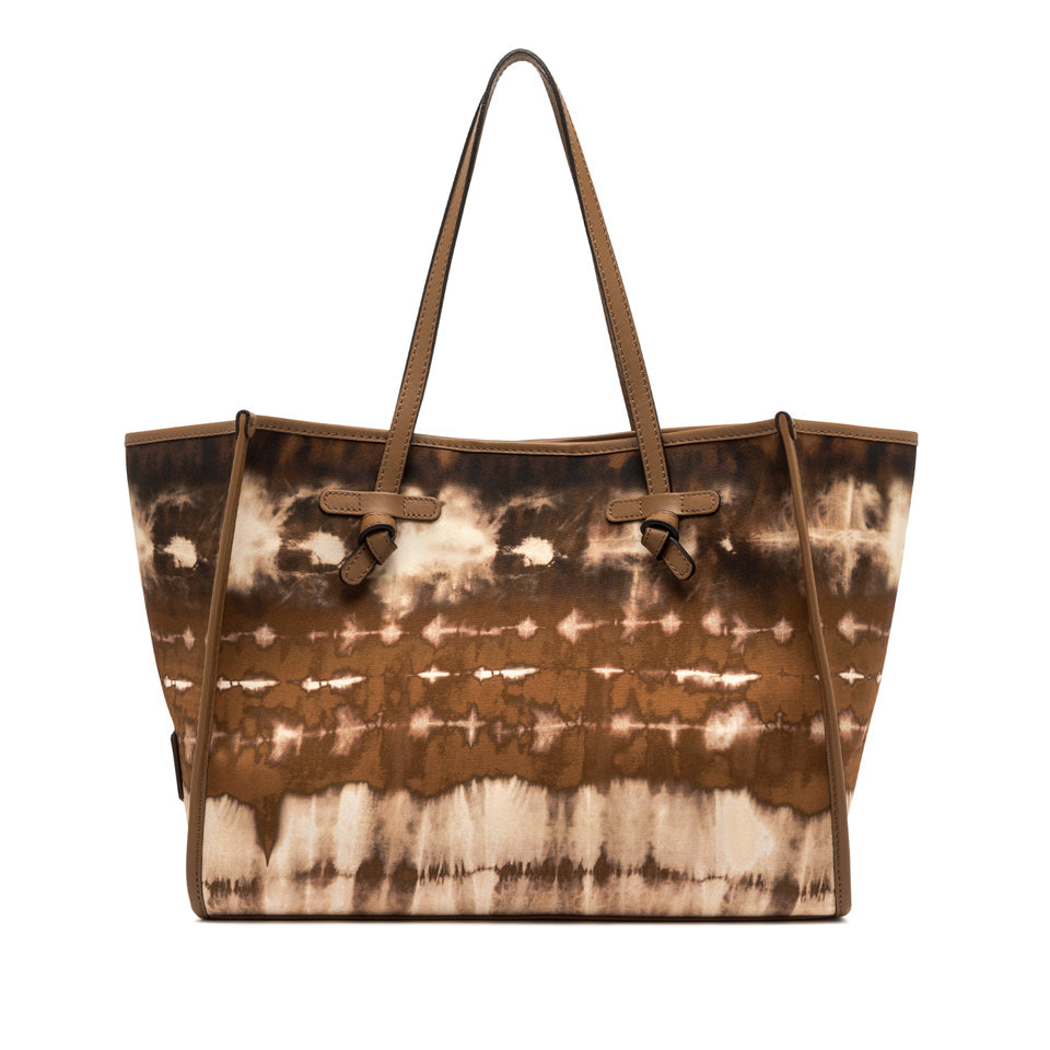 Gianni Chiarini borsa shopping in tessuto e pelle "Marcella" Multicolor BS6850COMM FEZ.11130 VAR CUOIO
