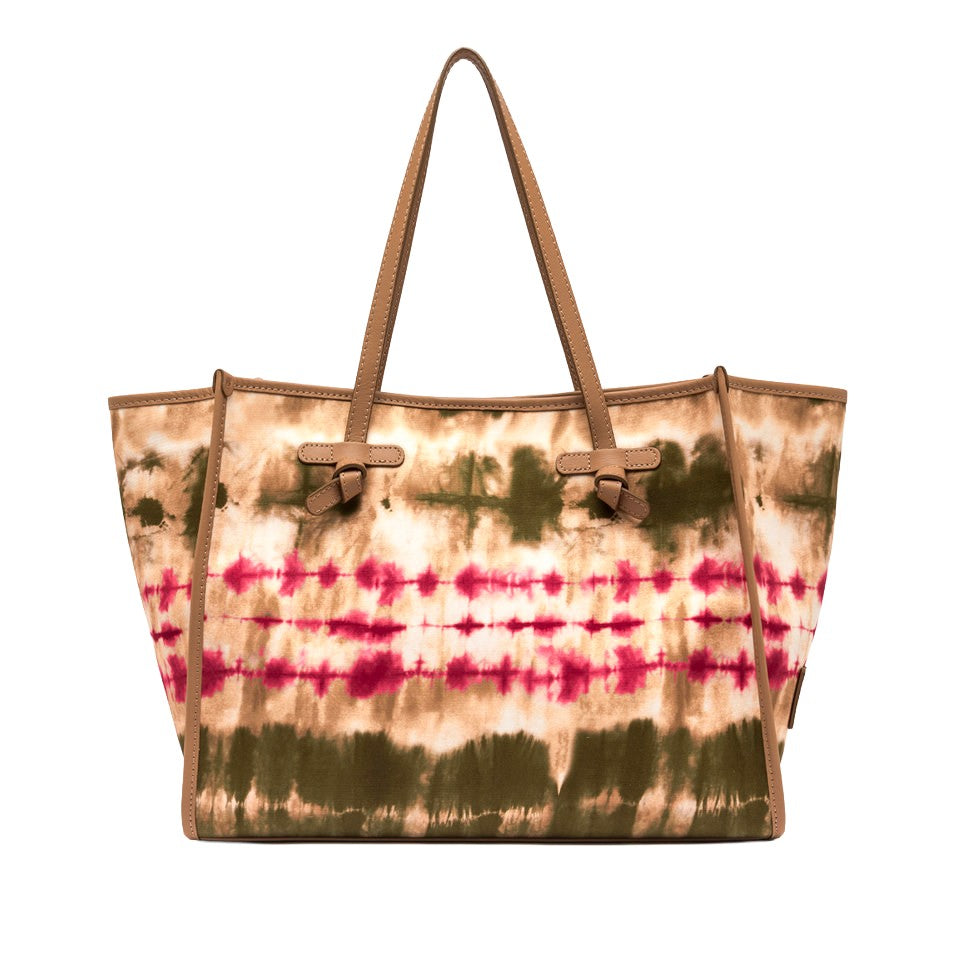 Gianni Chiarini borsa shopping in tessuto e pelle "Marcella" Multicolor BS6850COMM FEZ.14545 VAR CLAY