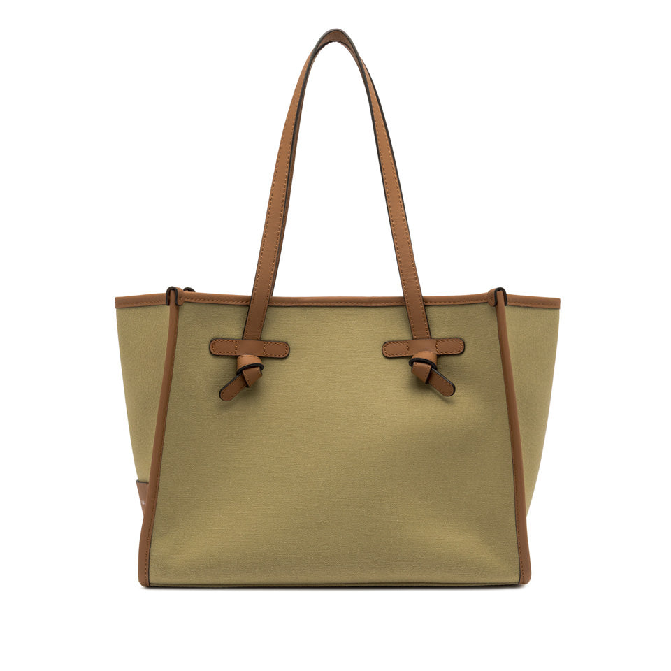 Gianni Chiarini borsa shopping in tessuto e pelle "Marcella" Verde BS6849COMM CNV-SE.14413 TAIGA