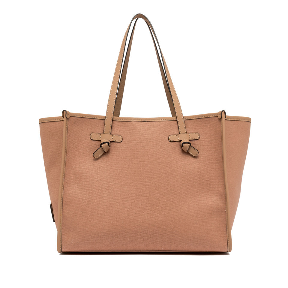 Gianni Chiarini borsa shopping in tessuto e pelle "Marcella" Rosa BS6850COMMCNV-SE.14414 BLUSH