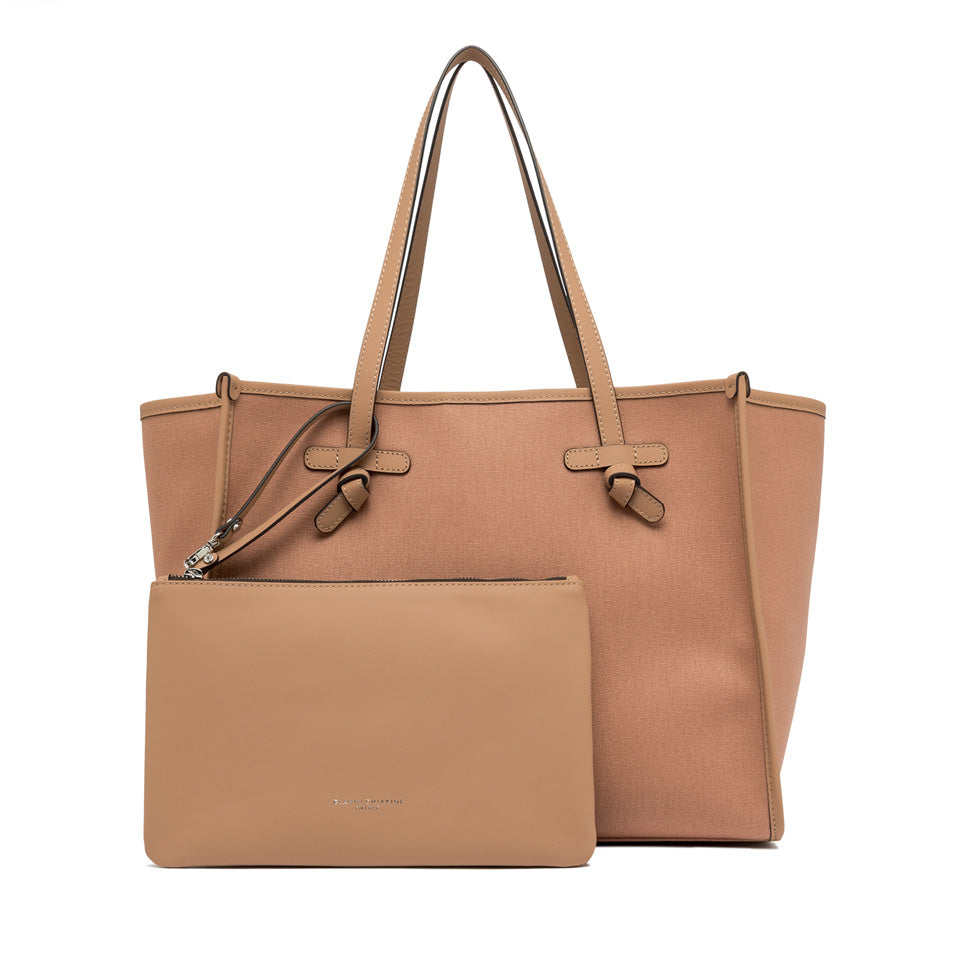 Gianni Chiarini borsa shopping in tessuto e pelle "Marcella" Rosa BS6850COMMCNV-SE.14414 BLUSH