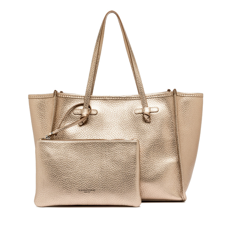 Gianni Chiarini borsa shopping in pelle "Marcella" Platino BS9330BBLTU.14368 MIRAGE-CLAY