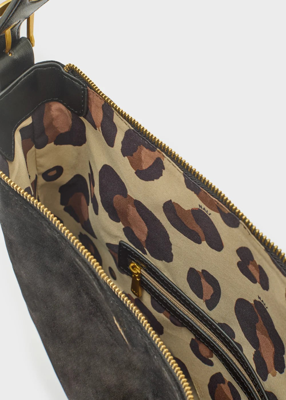 Nalì borsa a spalla in ecopelle "Joanne" Nero MHBS0050.NERO