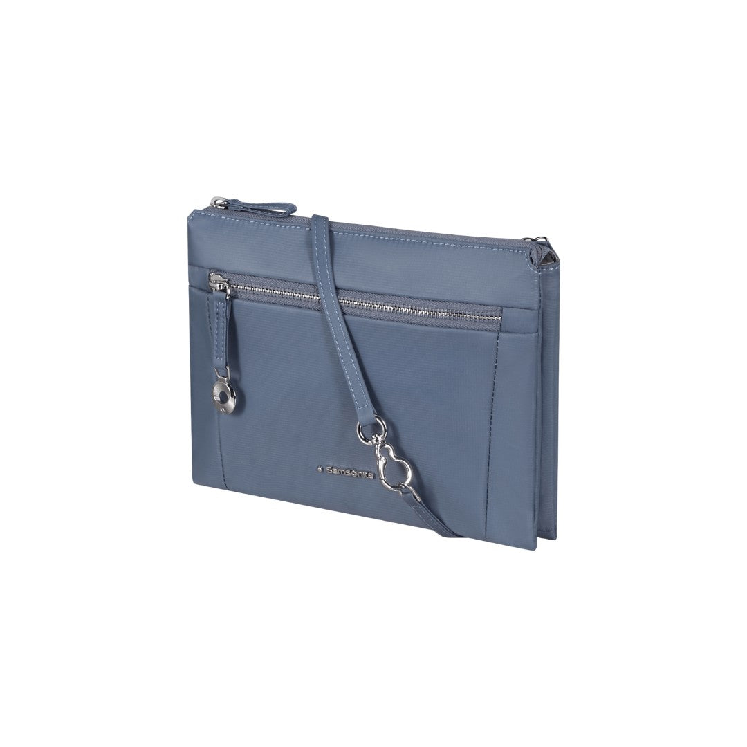Samsonite borsa a tracolla in tessuto "Move Journey" Azzurro 158818.1831 STORM BLUE