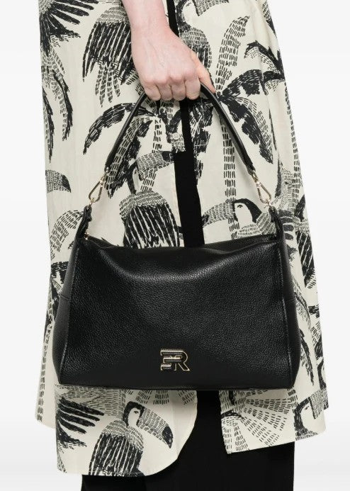 Ermanno Firenze borsa a spalla in ecopelle "Victoria" Nero 12402120.BLACK