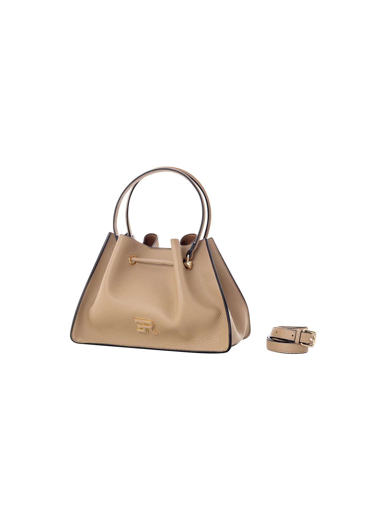 Ermanno Firenze borsa a mano in ecopelle "Anora" Beige 12402133.SAND