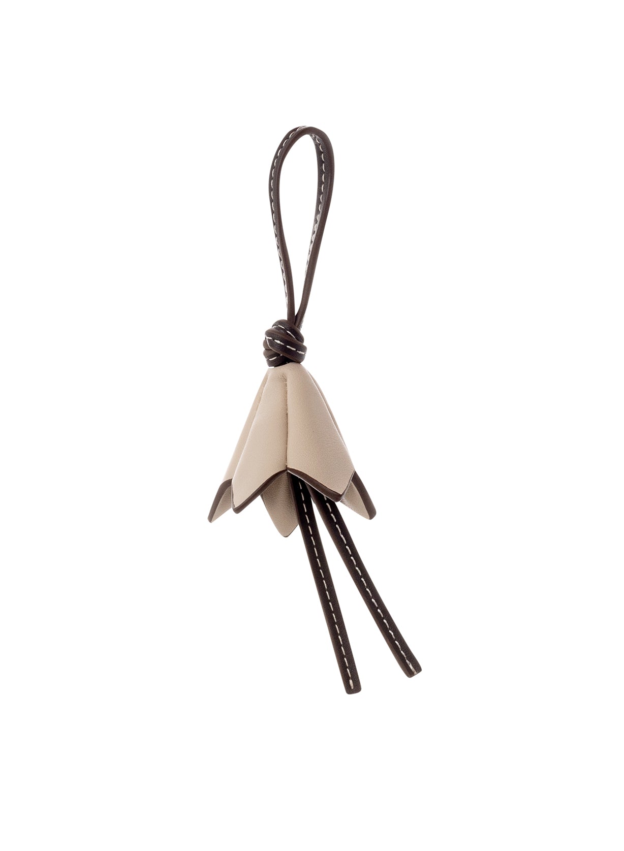 Ermanno Firenze portachiavi in ecopelle "Charm" Multicolor 12600424.BROWN