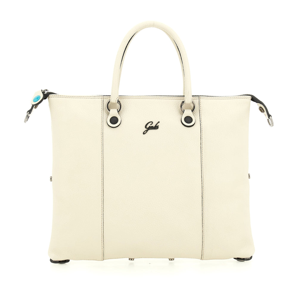 Gabs borsa a mano trasformabile in pelle "G3 PLUS M" Bianco 33T2/2428.1003 PANNA